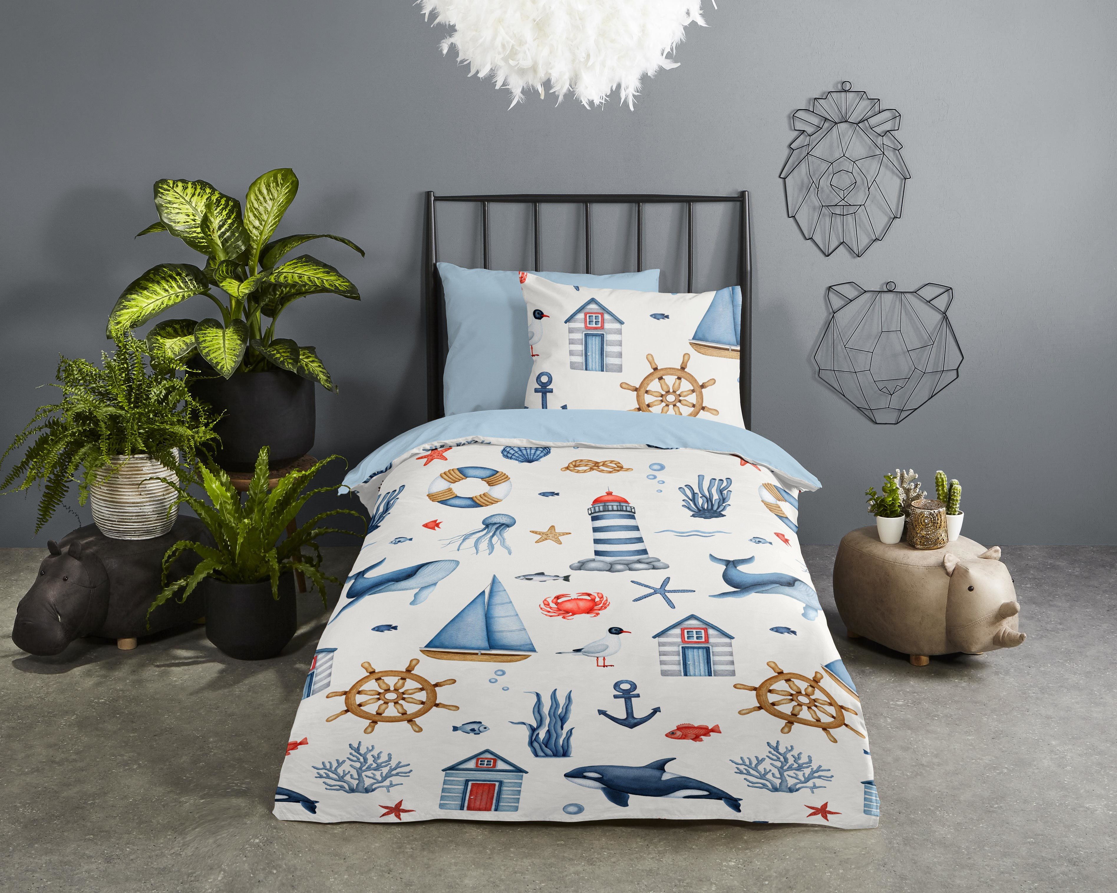 good morning Babybettwäsche Ahoy, Renforcé, 2 günstig online kaufen