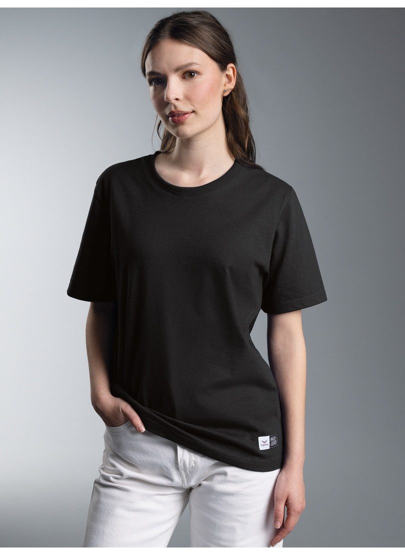 Trigema T-Shirt TRIGEMA Heavy T-Shirt aus 100% recycelter Baumwolle (1-tlg)