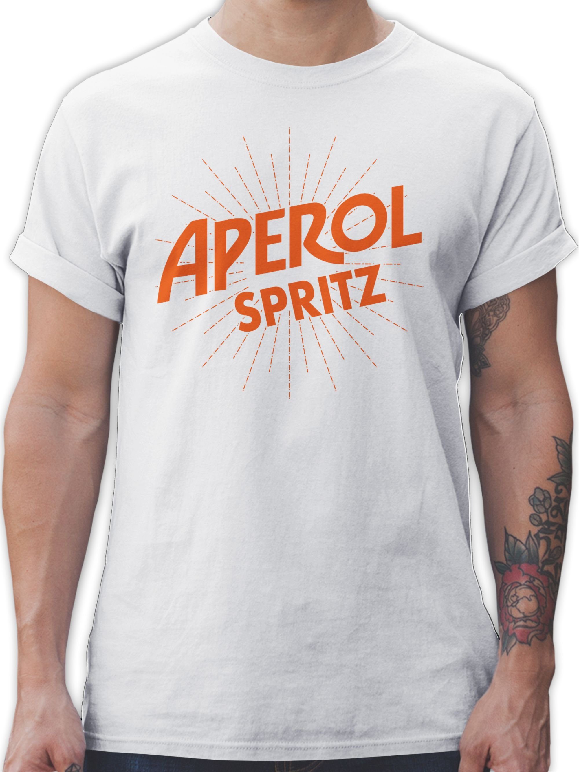 Shirtracer T-Shirt Aperol Spritz Kostüm I Karneval Kostüm Aperol Spritz Kar günstig online kaufen