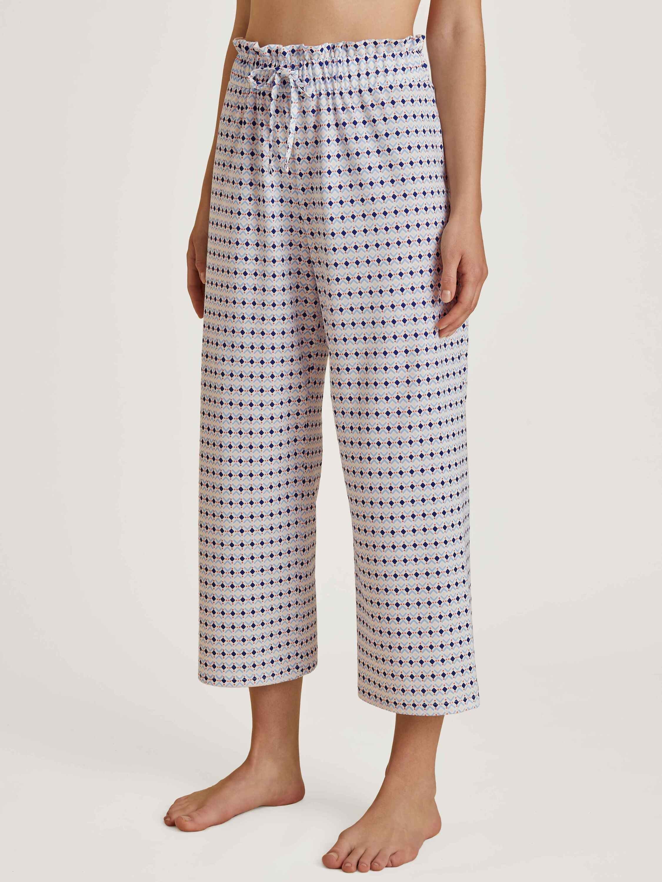 CALIDA Pyjamahose 7/8-Pants (1-tlg) placid blue | Schlafhosen