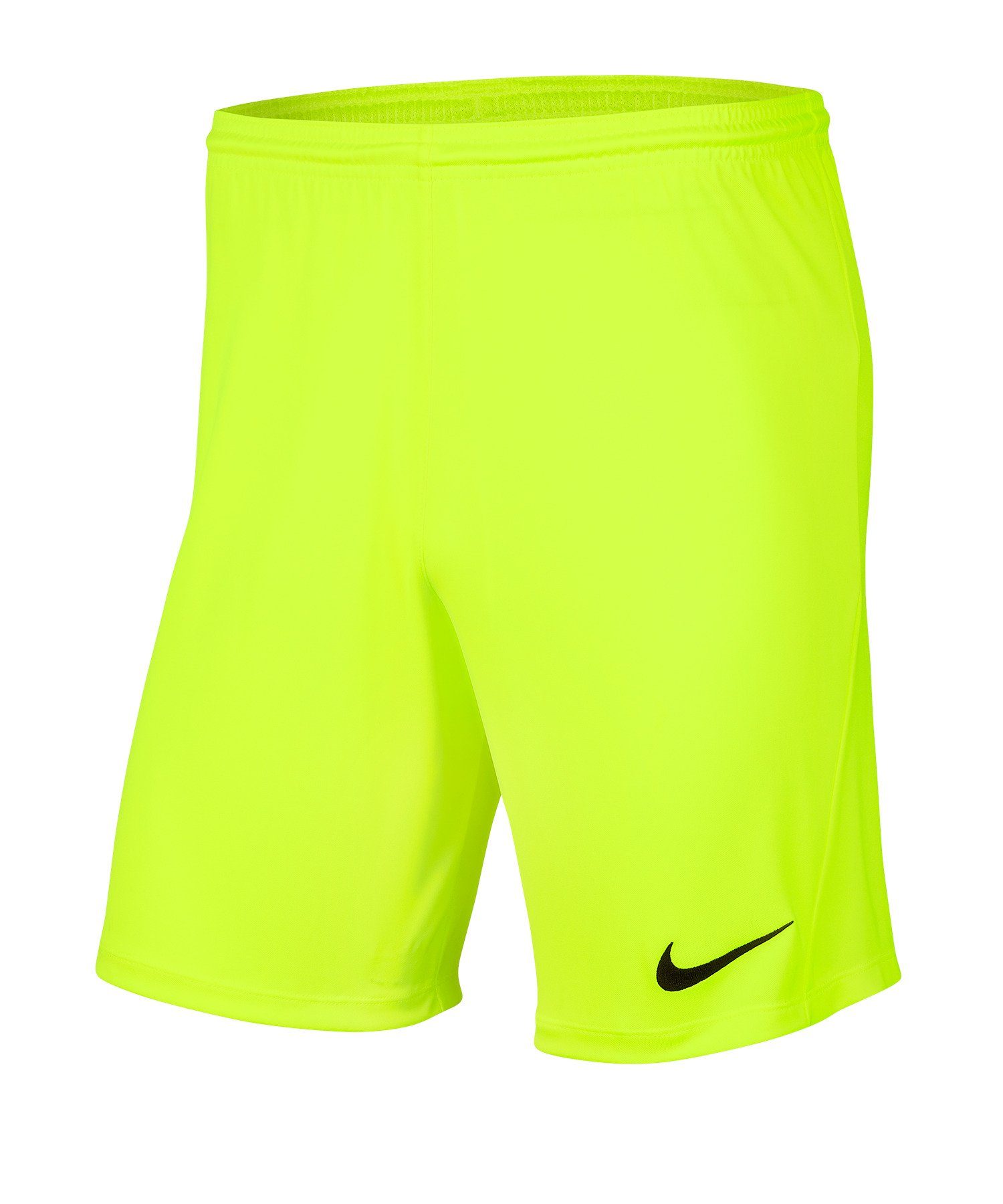 Nike Sporthose Park III Short gelb | Turnhosen