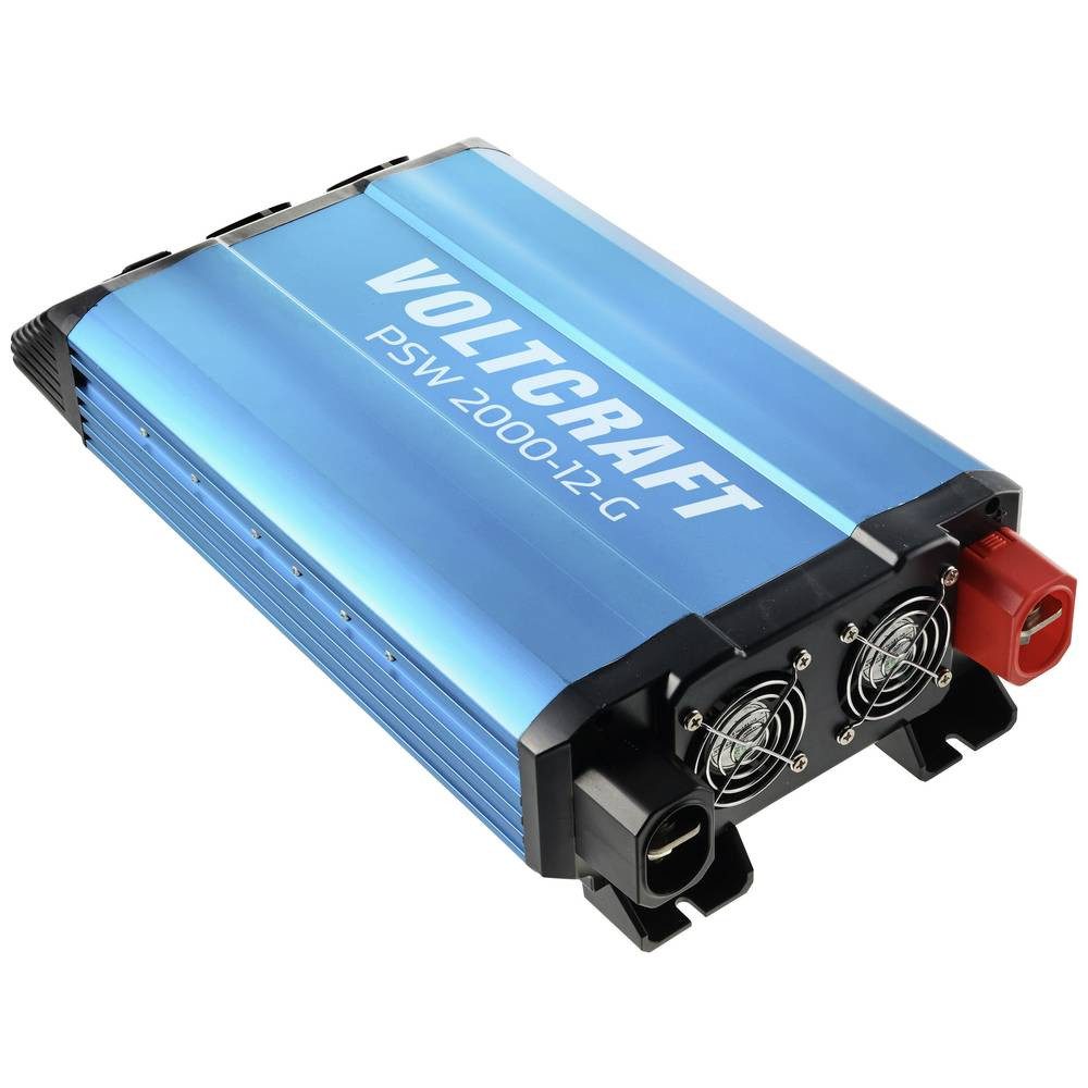 VOLTCRAFT Wechselrichter Wechselrichter, reine Sinuswelle, 2000 W /12 V, USB VC-14490410