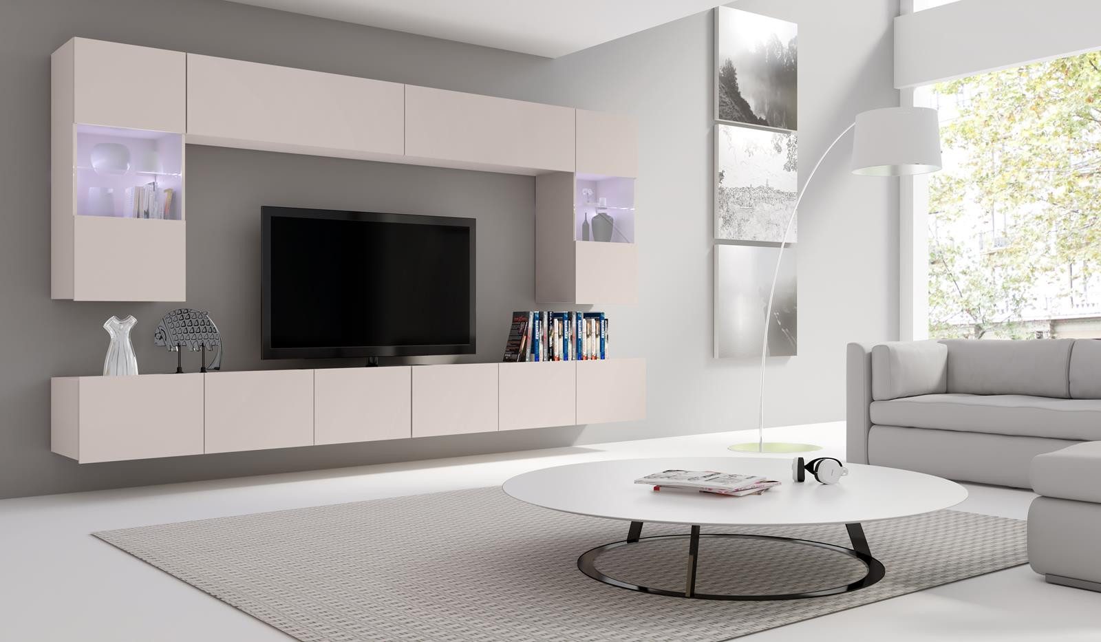 Compleo Wohnwand CALABRO, Elegant design, Ideal günstig online kaufen