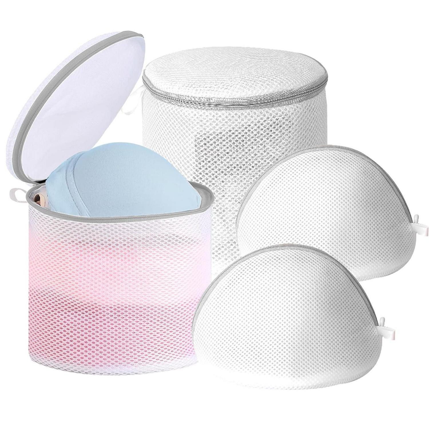 LuxusKollektion Wäschenetz 4er Set BH Wäschenetz Klein, für Waschmaschine