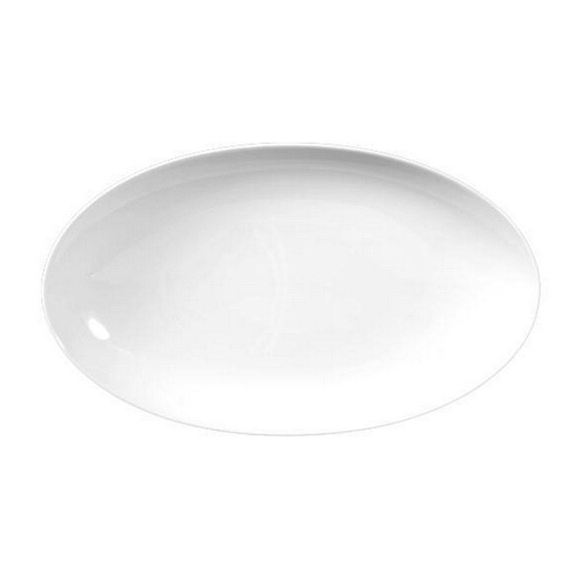 Seltmann Weiden Servierplatte Rondo / Liane Weiß, Porzellan, 24x14,5 cm