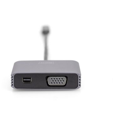 Digitus Digitus DA-70825 Mini-DisplayPort / USB-C® / VGA Adapter [1x USB-C® - TV-Adapter, 0.2 cm