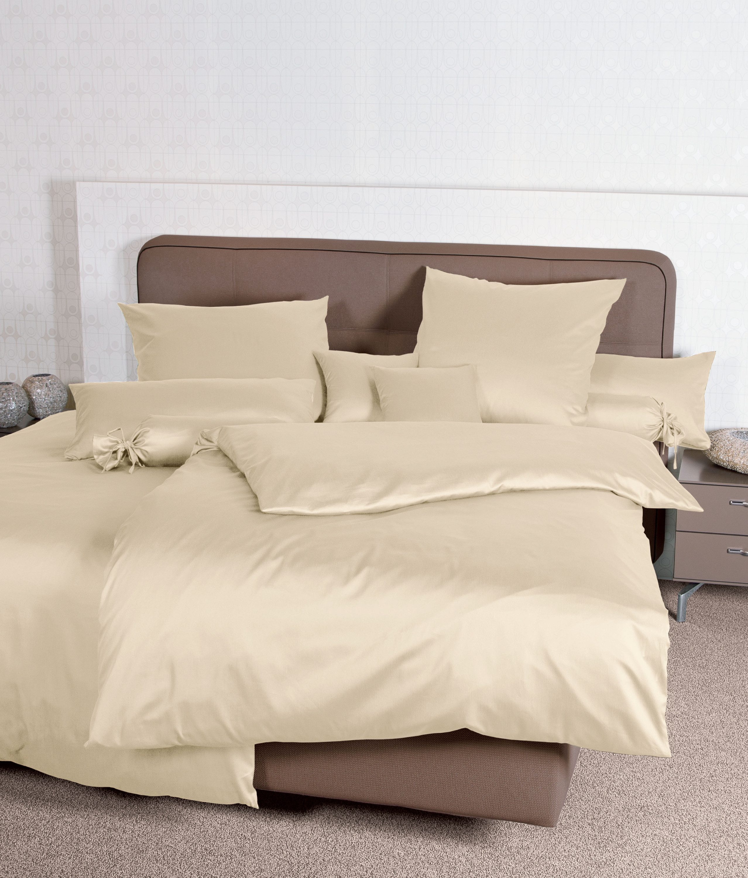 Janine Bettwäsche Janine Bettwäsche COLORS Mako-Satin günstig online kaufen