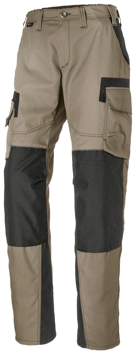 dehnbarer Kübler sand-beige-schwarz Arbeitsbundhose Bund InnovatiQ