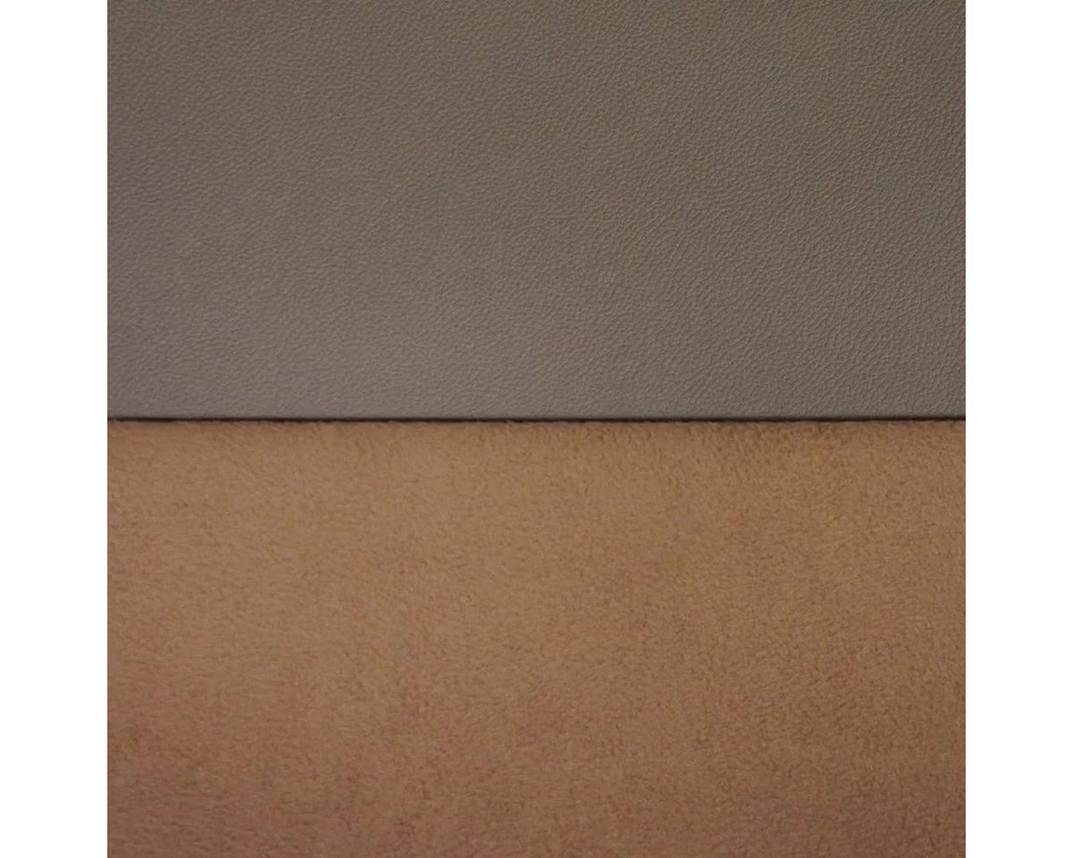 Thumbnail - Stofferia Stoff Kunstleder Premium Lederimitat Daytona Blassbraun, Breite 140 cm, Meterware