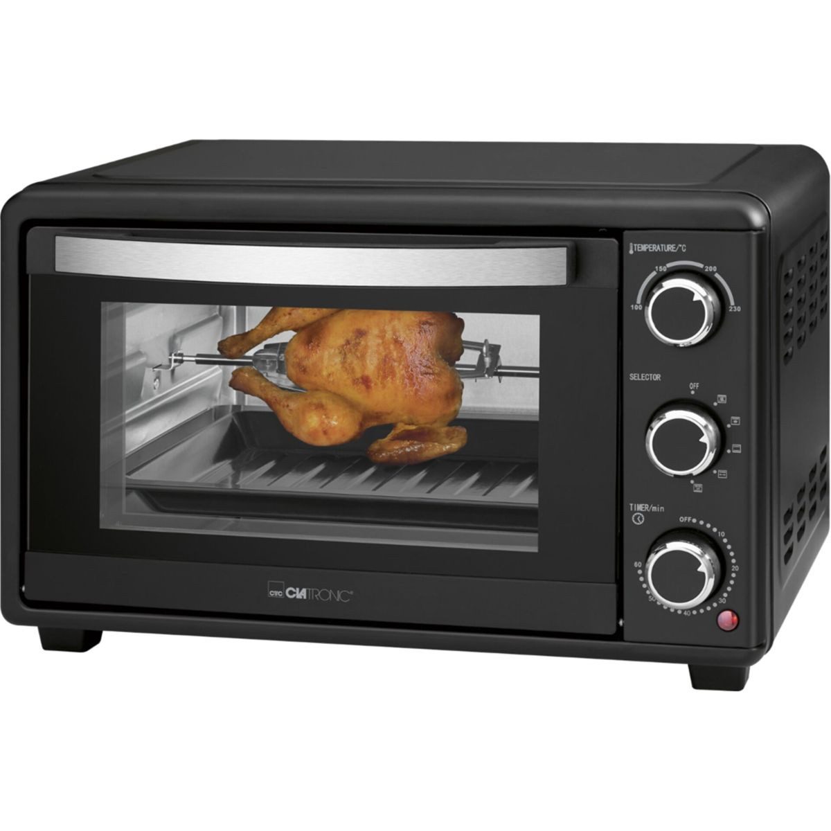 Minibackofen MBG 3727 Backofen Drehspieß