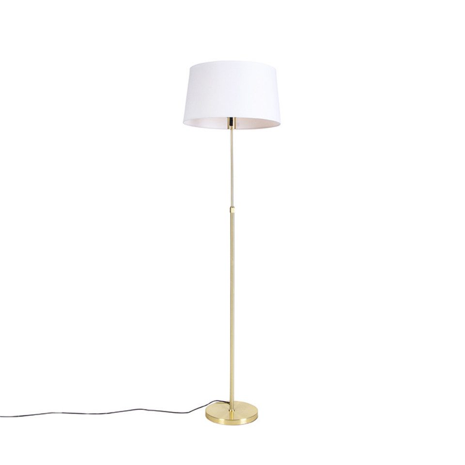 Qazqa Stehlampe Parte fl, ohne Leuchtmittel, günstig online kaufen