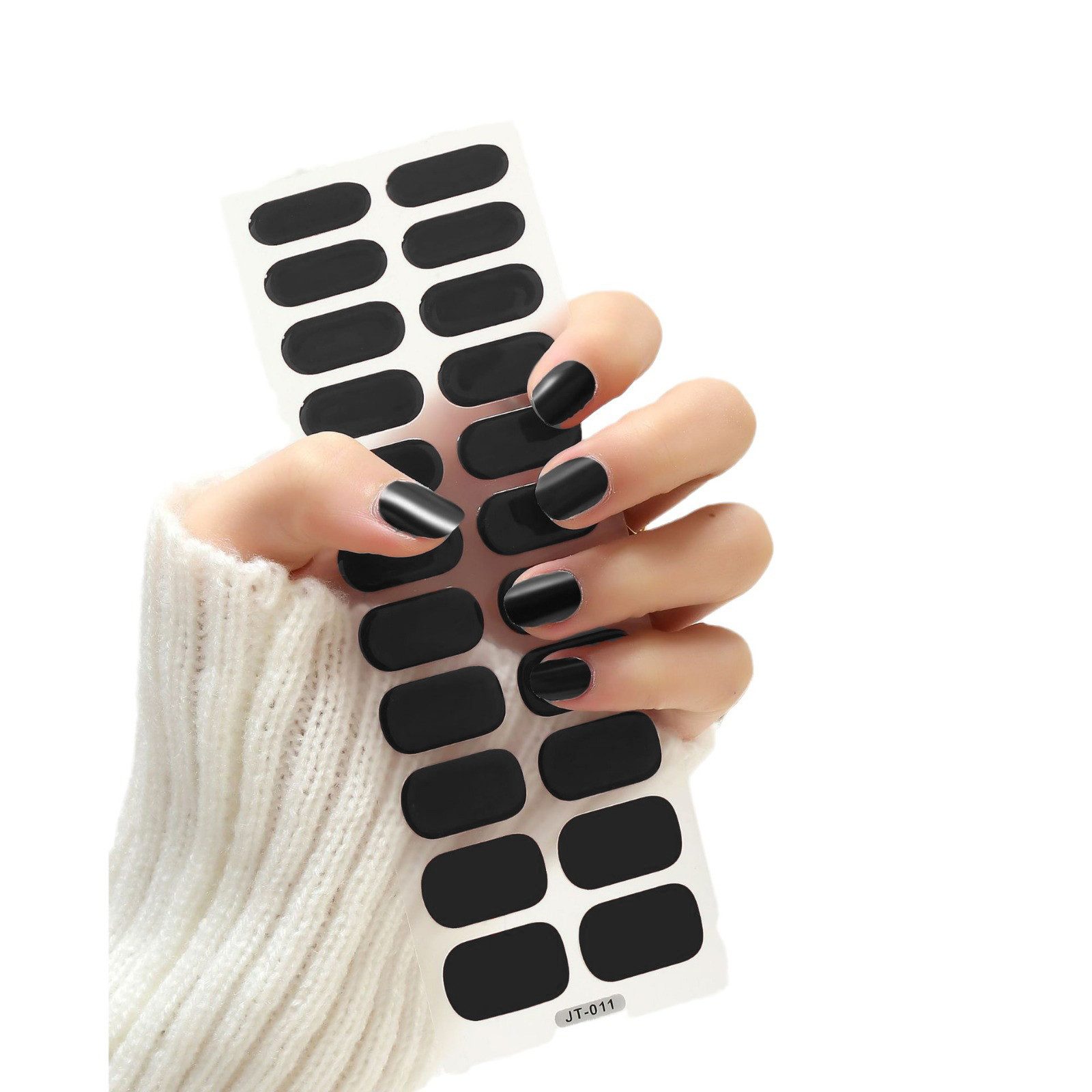 The Beauty House Kunstfingernägel Nagelfolie uv Härtend - Nagelfolie Selbstklebend - UV Nagelfolien, 22 Stück Nagelsticker,Nails Starter Set, Nageldesign
