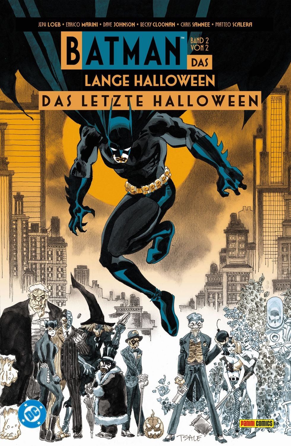 Comic Batman: Das lange Halloween - Das letzte Halloween Bd. 2 (von 2) Jeph Loeb, Matteo Scalera, Enrico Marini, Dave Johnson, Becky Cloonan
