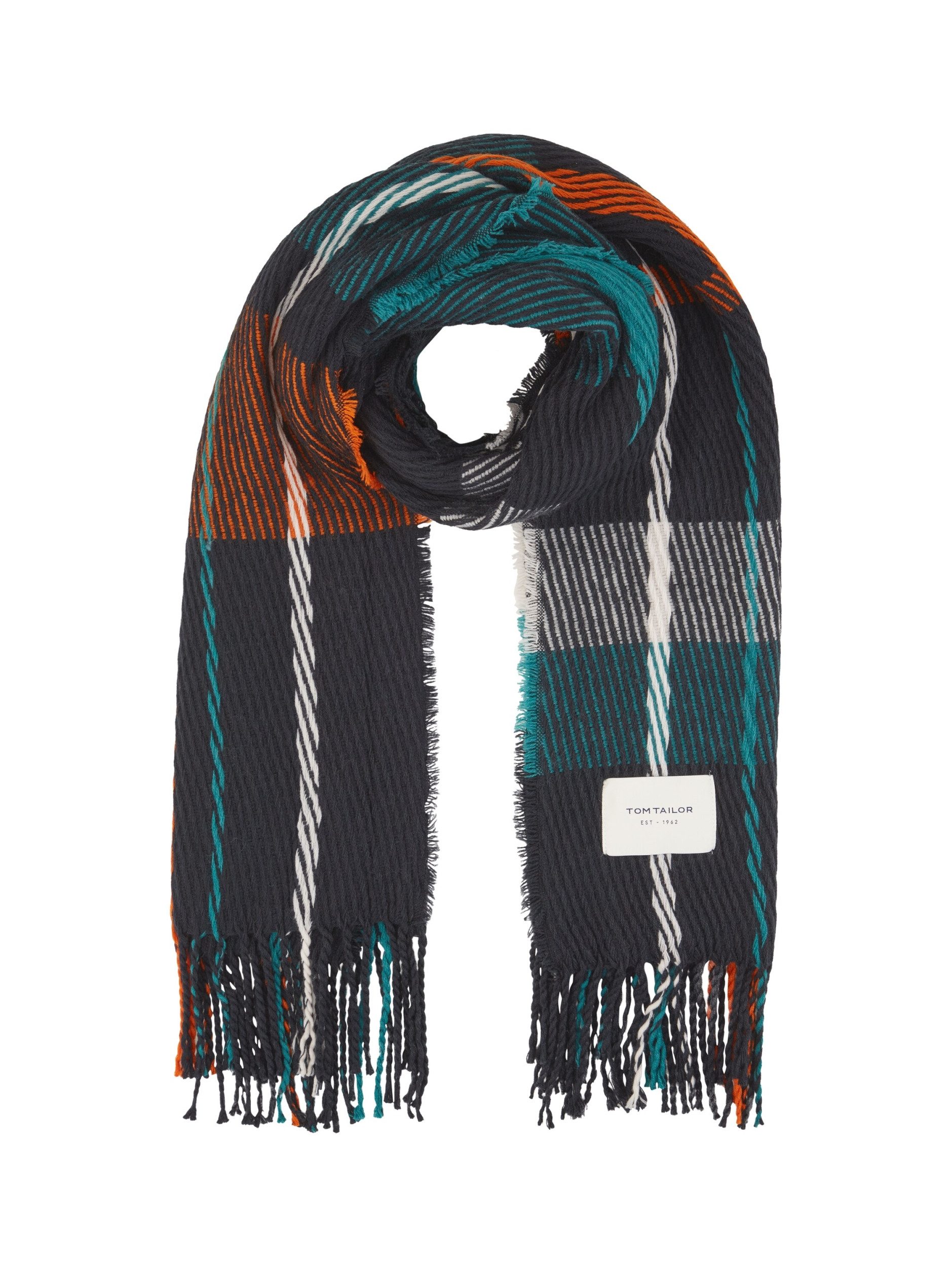 TOM TAILOR Halstuch Scarf structured check