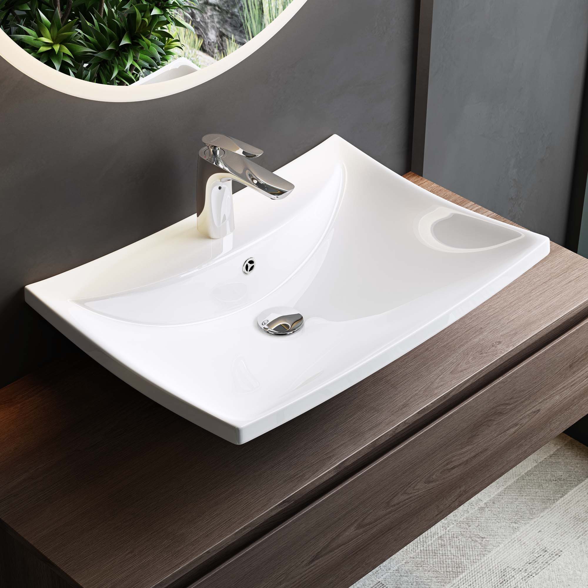 Mai & Mai Waschbecken keramik Aufsatzwaschbecken günstig online kaufen