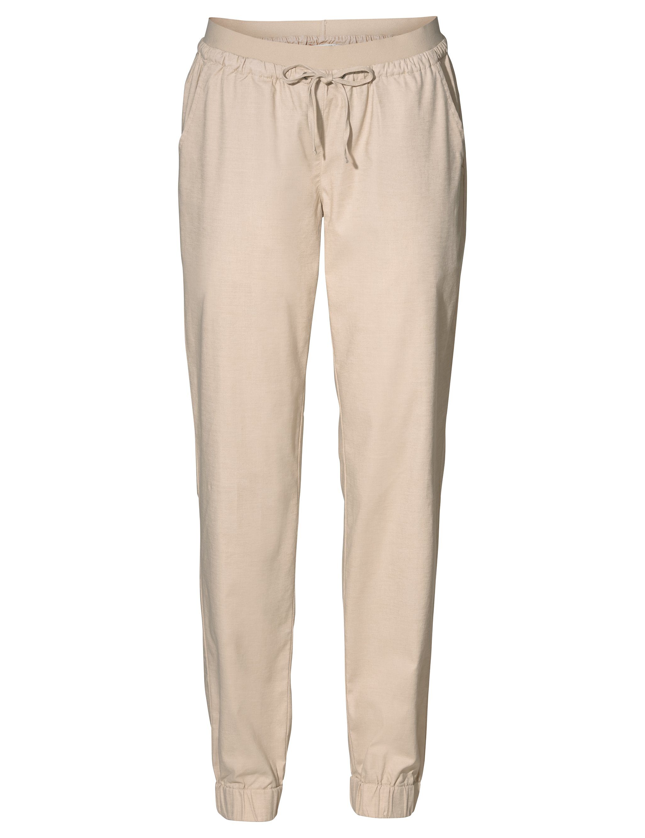 VAUDE Funktionshose Women's Redmont Pants (1-tlg) Grüner Knopf linen