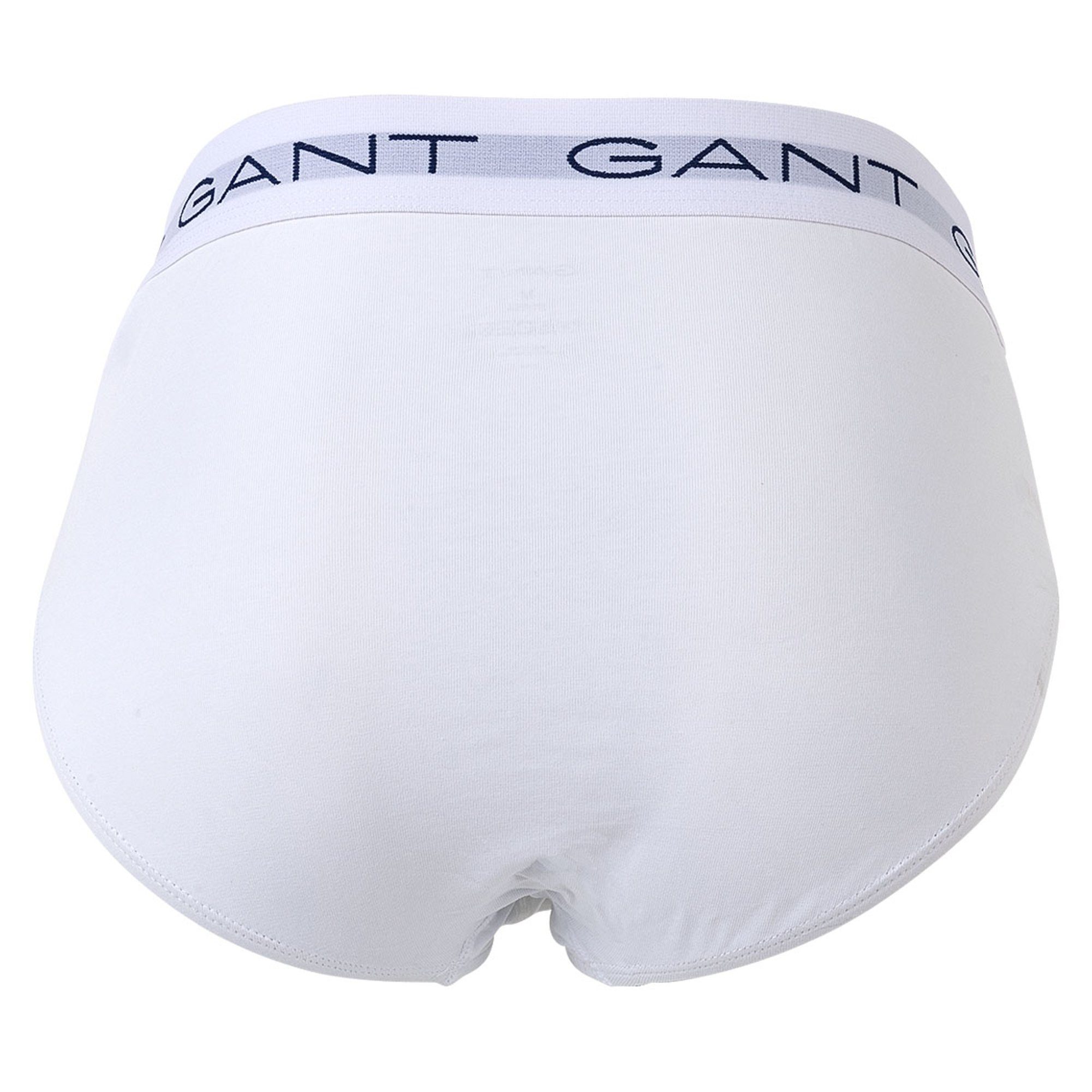Gant Slip Herren Slip 3er Pack Baumwolle BRIEF 3-PACK (Packung, 3er Pack)