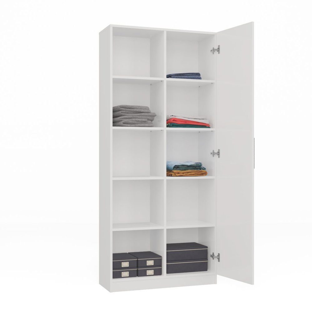 ibonto Bücherregal Modernes Halboffenes Bücherschrank mit günstig online kaufen
