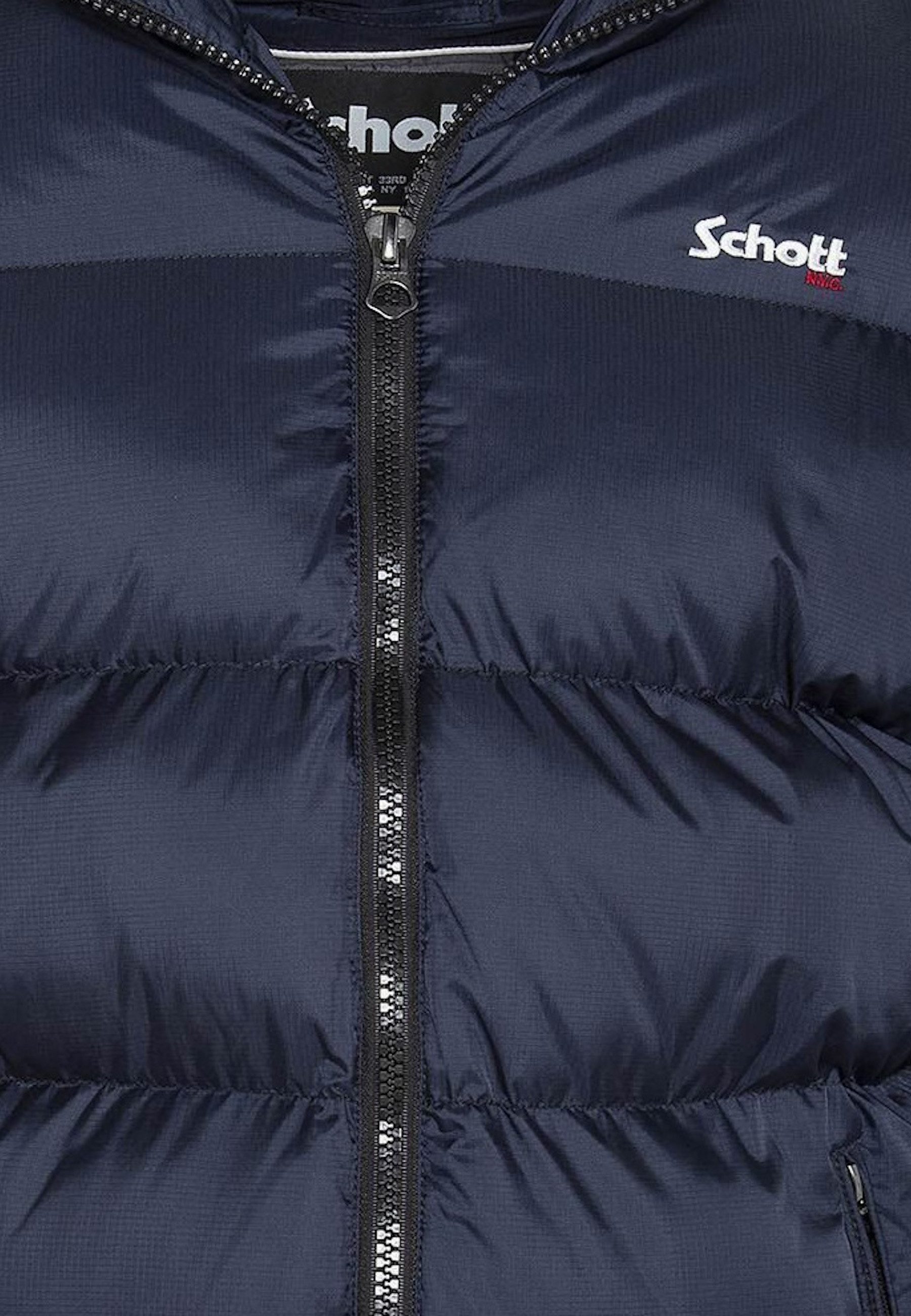 Schott NYC Steppjacke Jacke IDAHO2 Pufferjacke (1-St)