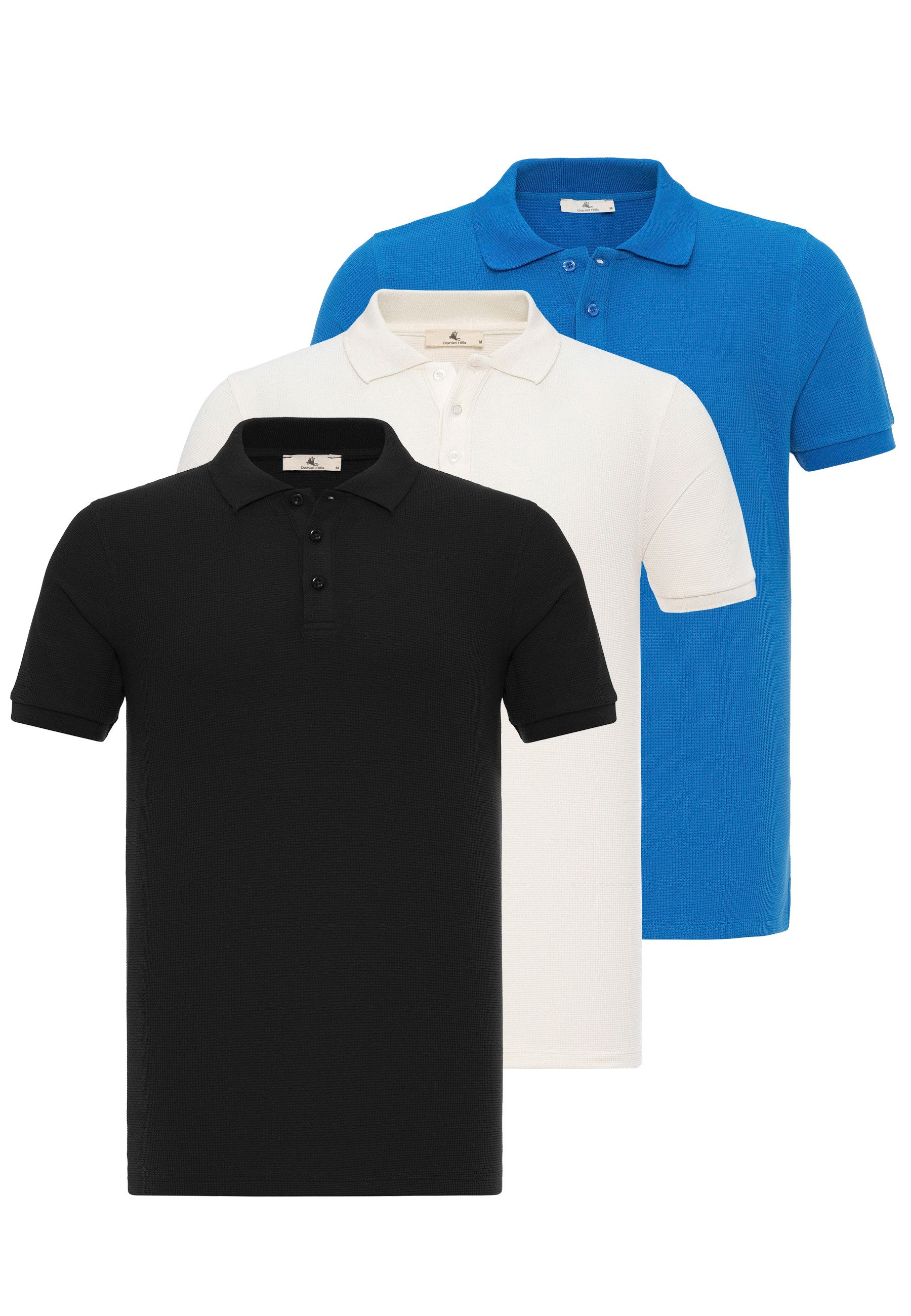 Poloshirt SHASA-3 PACK POLO