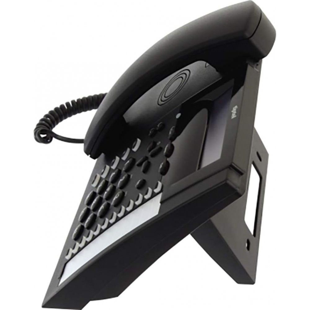 1020 - Telefon Tiptel Kabelgebundenes - mit Telefon schwarz Schnur
