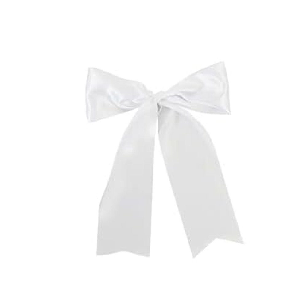 FELIXLEO Geschenkpapier satinband Geschenkverpackung Außendekoration großes weiß geschenkband