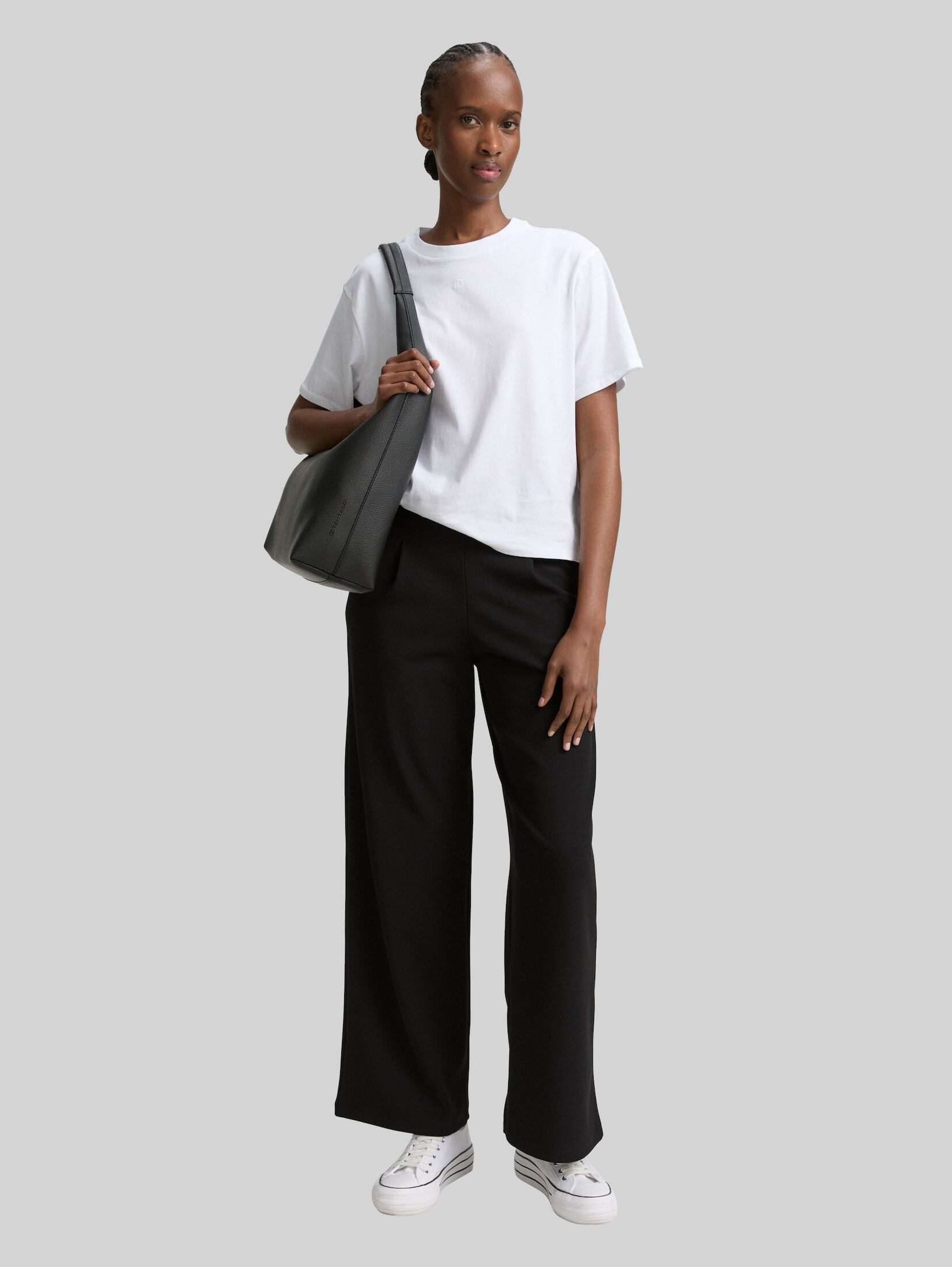 TOM TAILOR Denim Stoffhose Hosen & Chino Wide Leg Hose