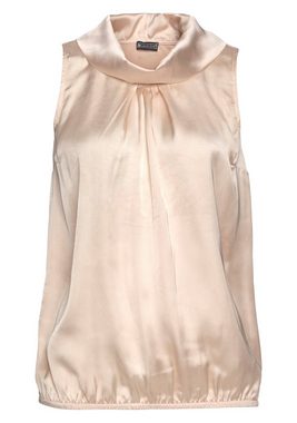 Laura Scott Blusentop aus Satin und Jersey