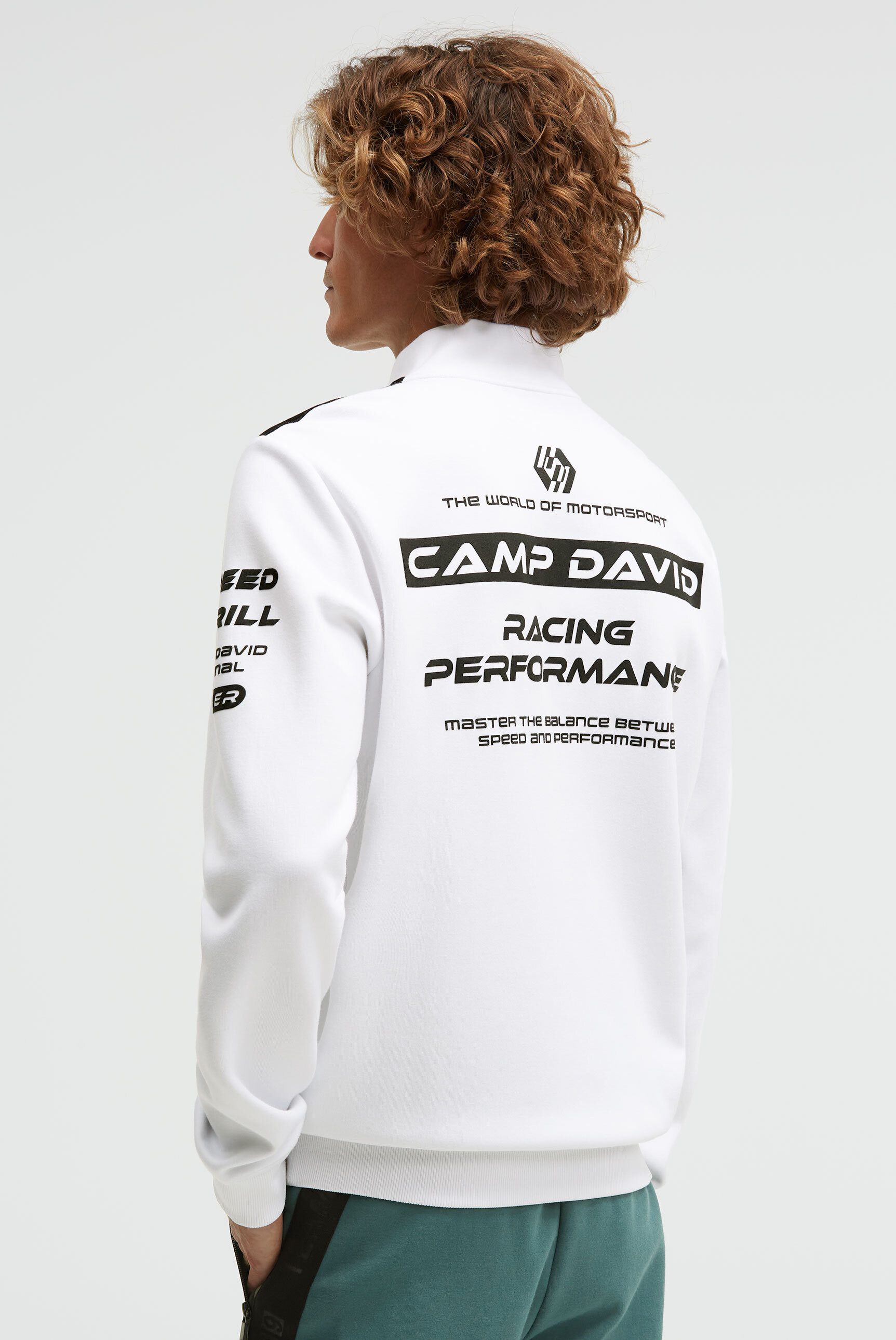 CAMP DAVID Sweater mit Baumwolle