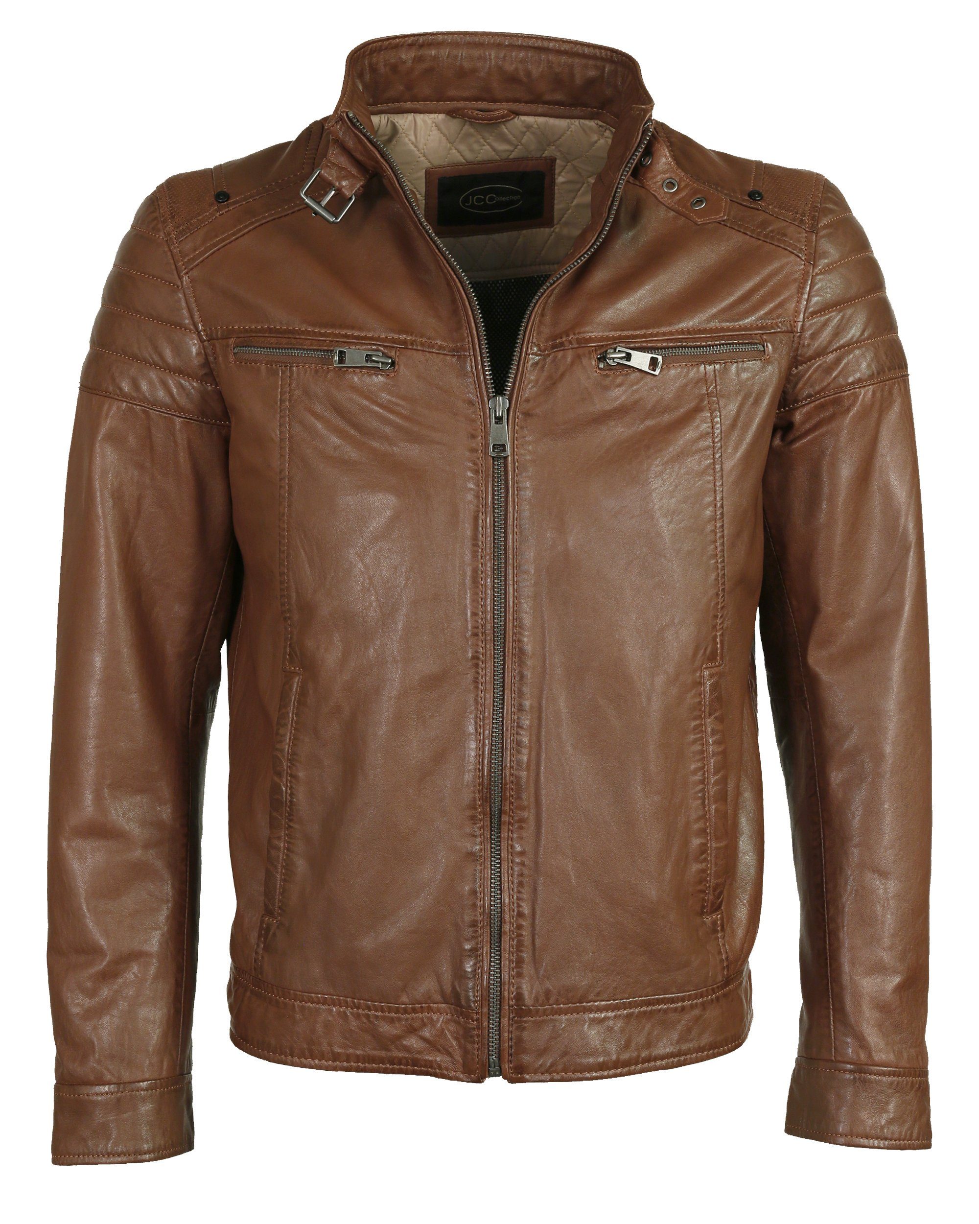 JCC Lederjacke 51280 caramel | Übergangsjacken