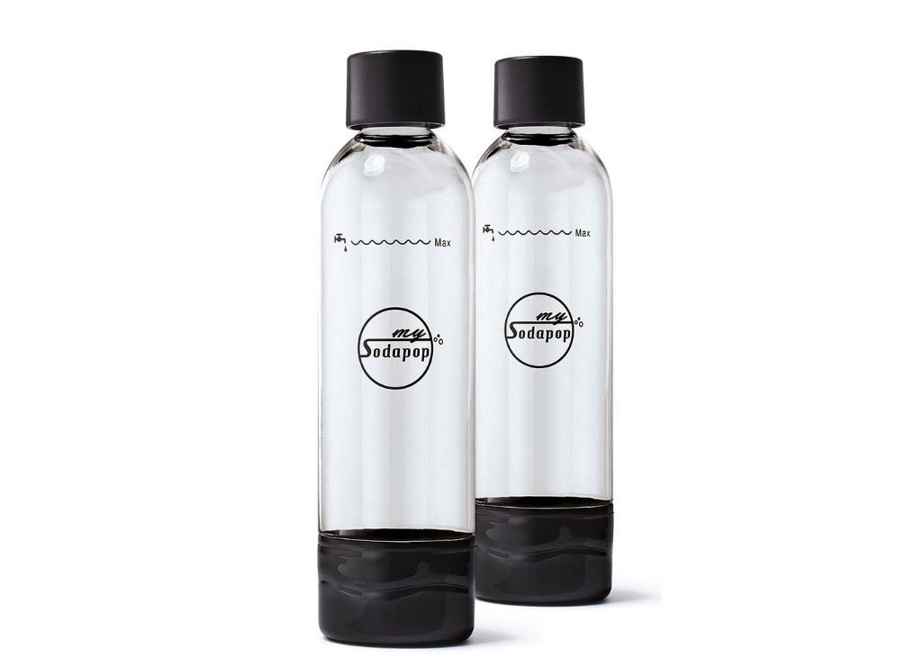 Sodapop Wassersprudler Flasche PET-Flasche, 0,85 Liter, 2 Stück für Harold, Joy, Sharon Up