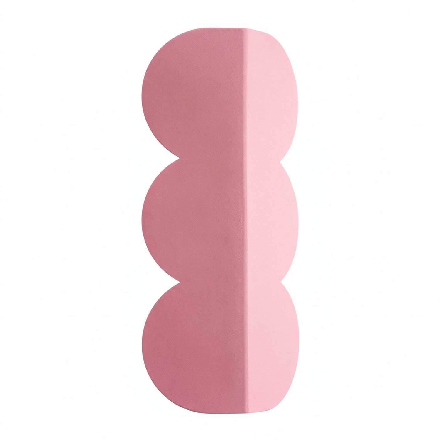 Licht-Erlebnisse Wandleuchte GERAU, ohne Leuchtmittel, Aluminium H: 33.6 cm Pink G9 2-flammig länglich Modern