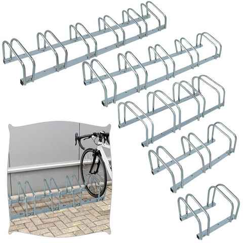 AUFUN Fahrradständer Metall Boden Ständer (2-St), Legierter Stahl Ständer