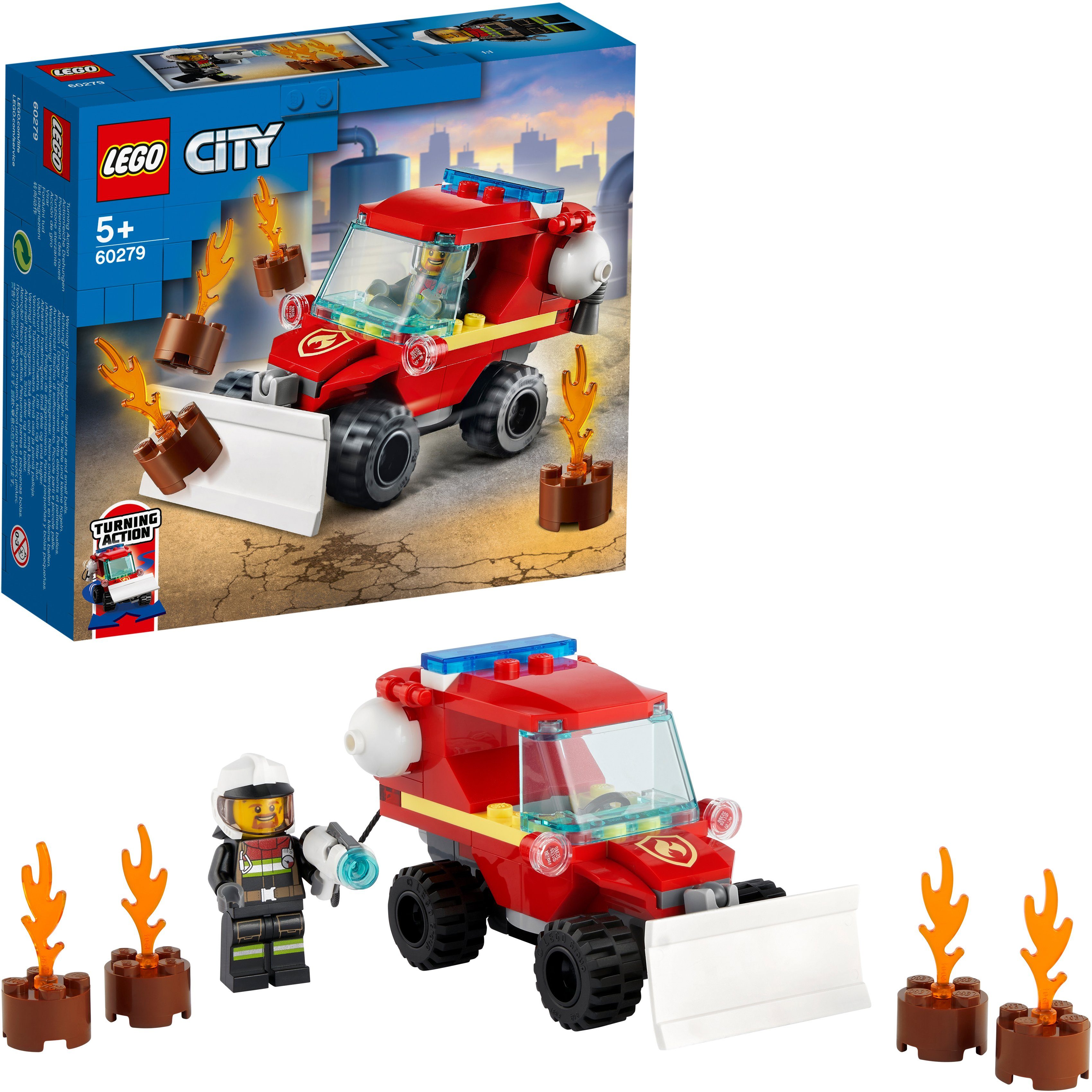 Image of LEGO 60279 Mini Löschfahrzeug Bausatz, Mehrfarbig