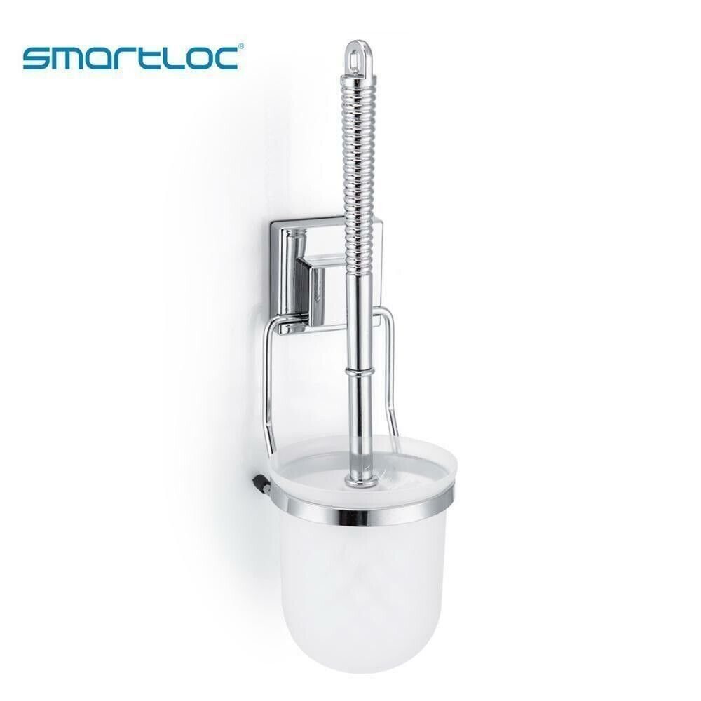 Smartloc WC-Reinigungsbürste WC-Bürstenhalter ohne Bohren, Hotelqualität