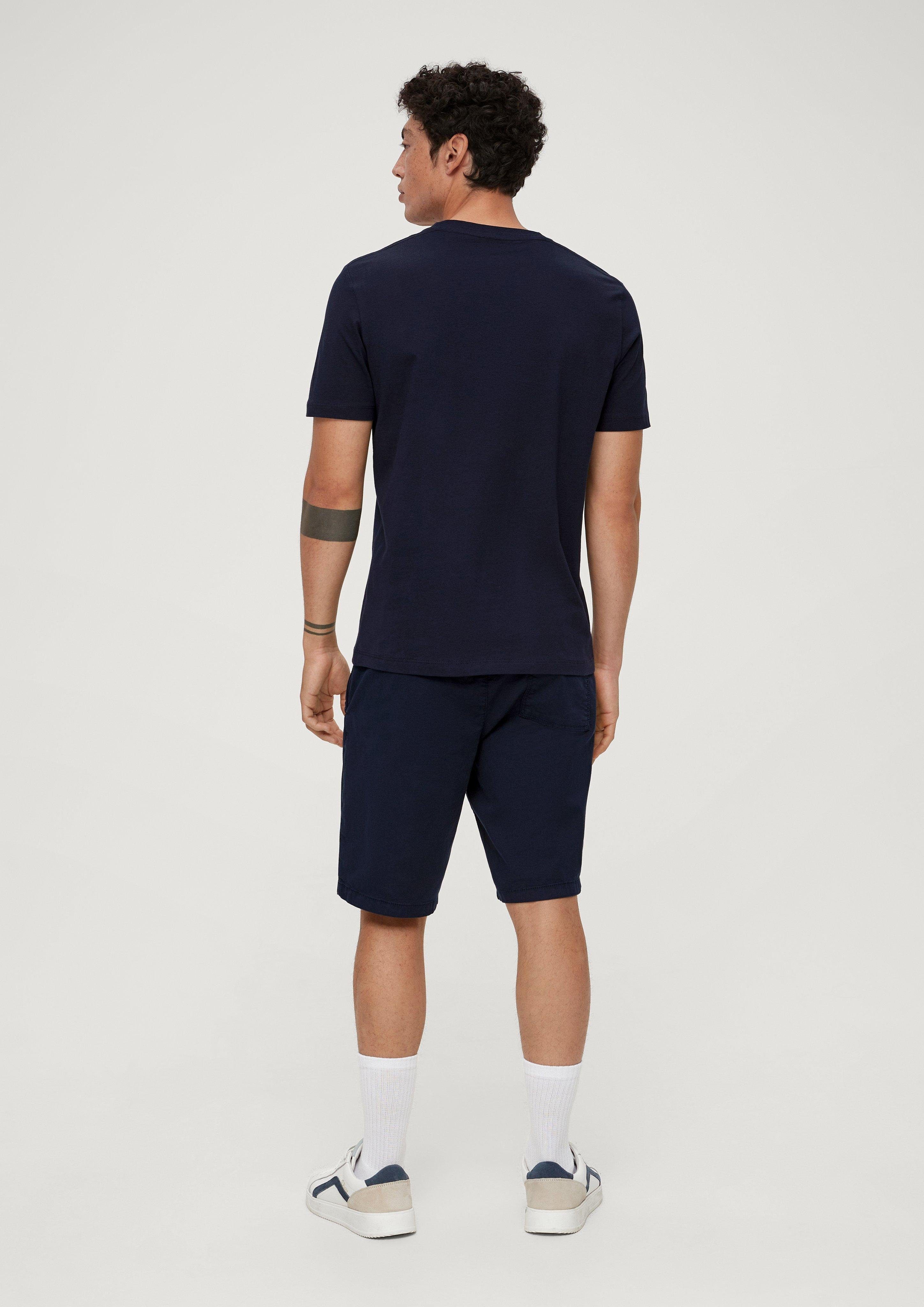 aus Baumwollstretch Bermuda s.Oliver Bermudas navy