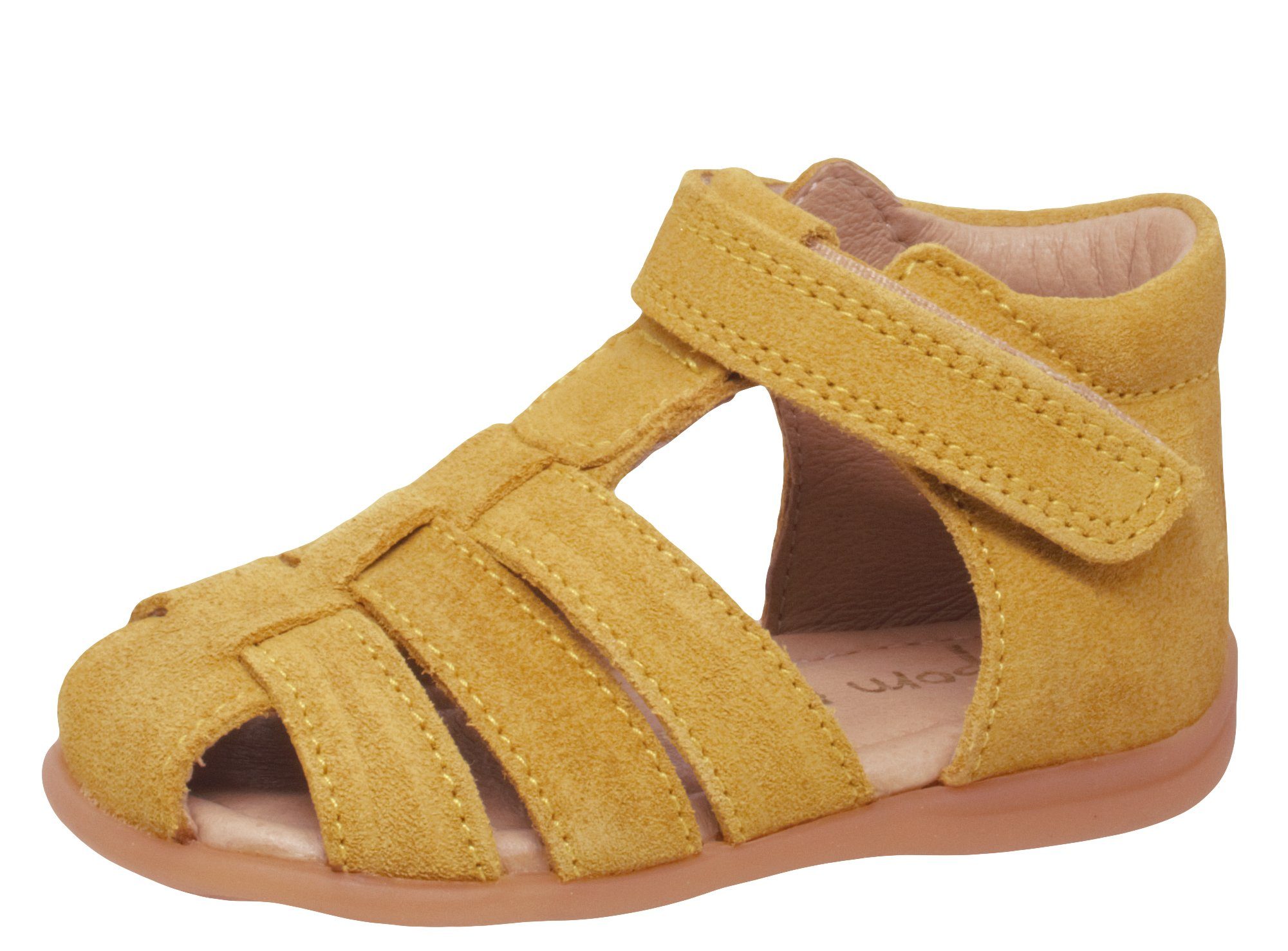 Sandalen von Pom Pom 6390 Baby Kleinkinder Unisex Klett Gelb Sandalette