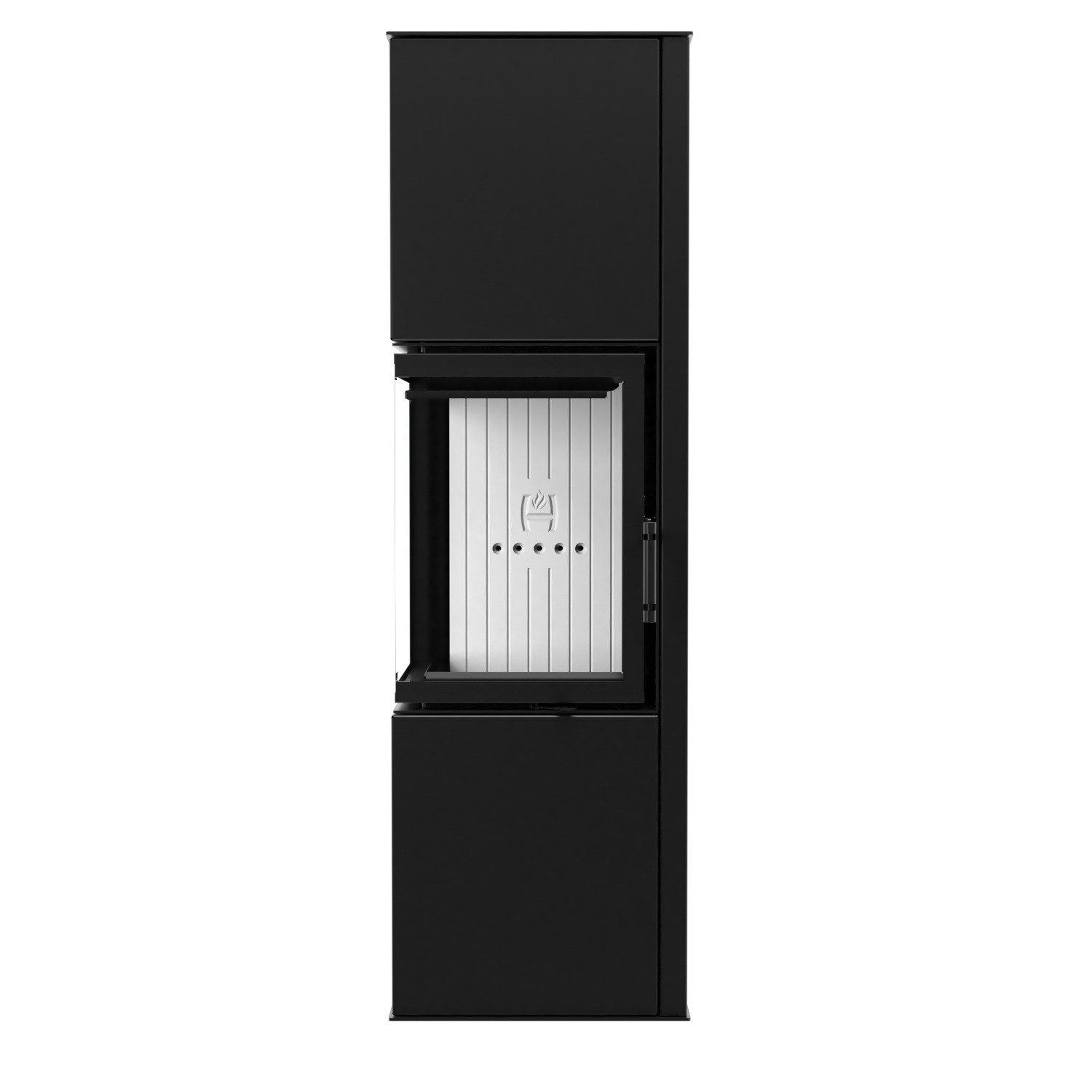 Hitze Kaminofen Kaminofen Hitze SIGA 6,5 kW – moderner Eckkaminofen,Türgrif günstig online kaufen