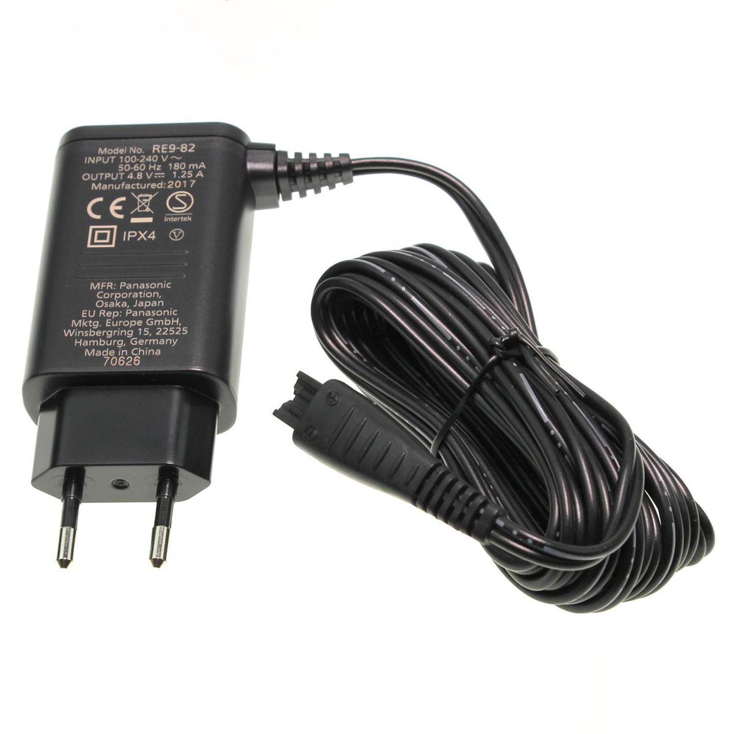 Panasonic WERGP62K7664 Netzkabel für ER-DGP62, ER-FGP62, ER-HGP62 Netzkabel
