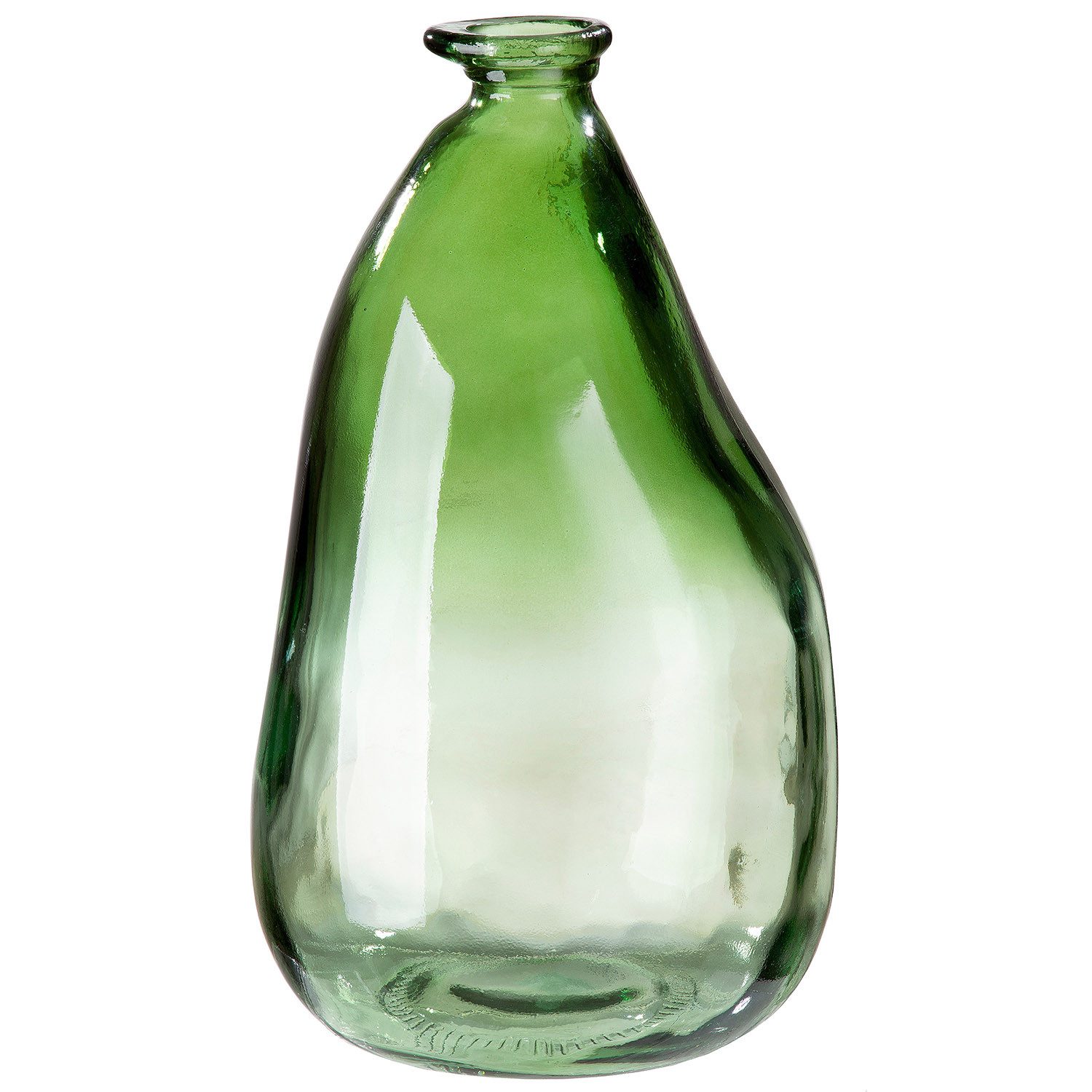 Dekovase KRETA Vase - grün - Glas - H. 36cm - Dekovase - Wohnzimmer
