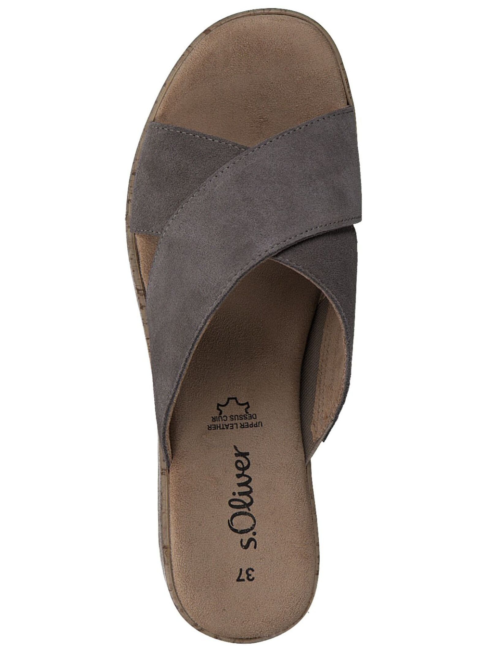 s.Oliver Pantoletten Veloursleder . Pantolette