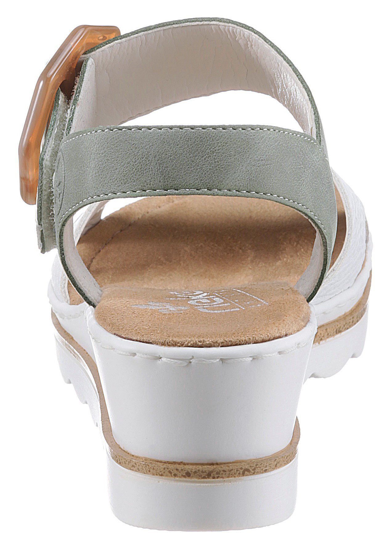 Rieker Sandalette, Sommerschuh, Sandale, Keilabsatz, mit günstig online kaufen