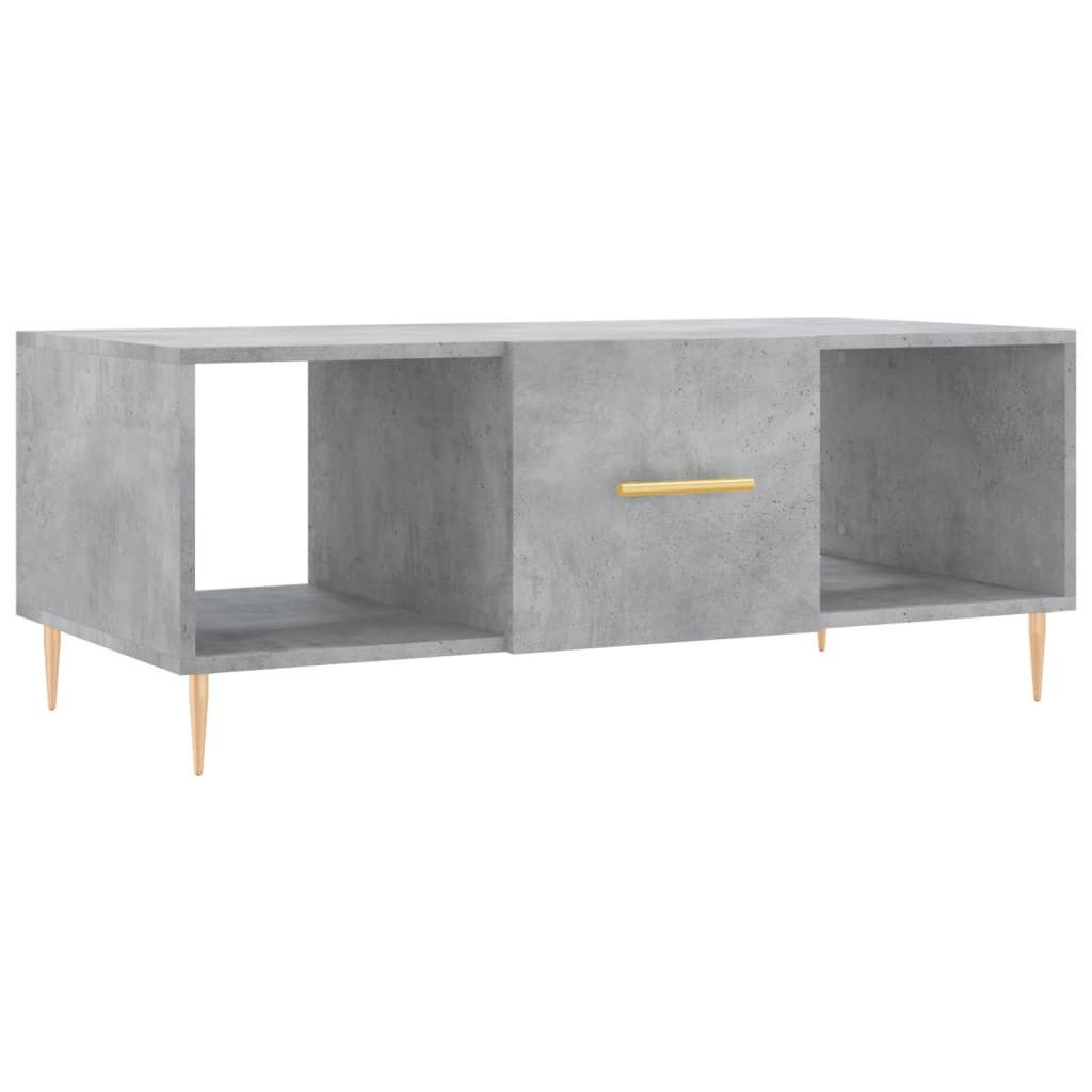 Couchtisch Couchtisch Betongrau 102x50x40 cm Holzwerkstoff