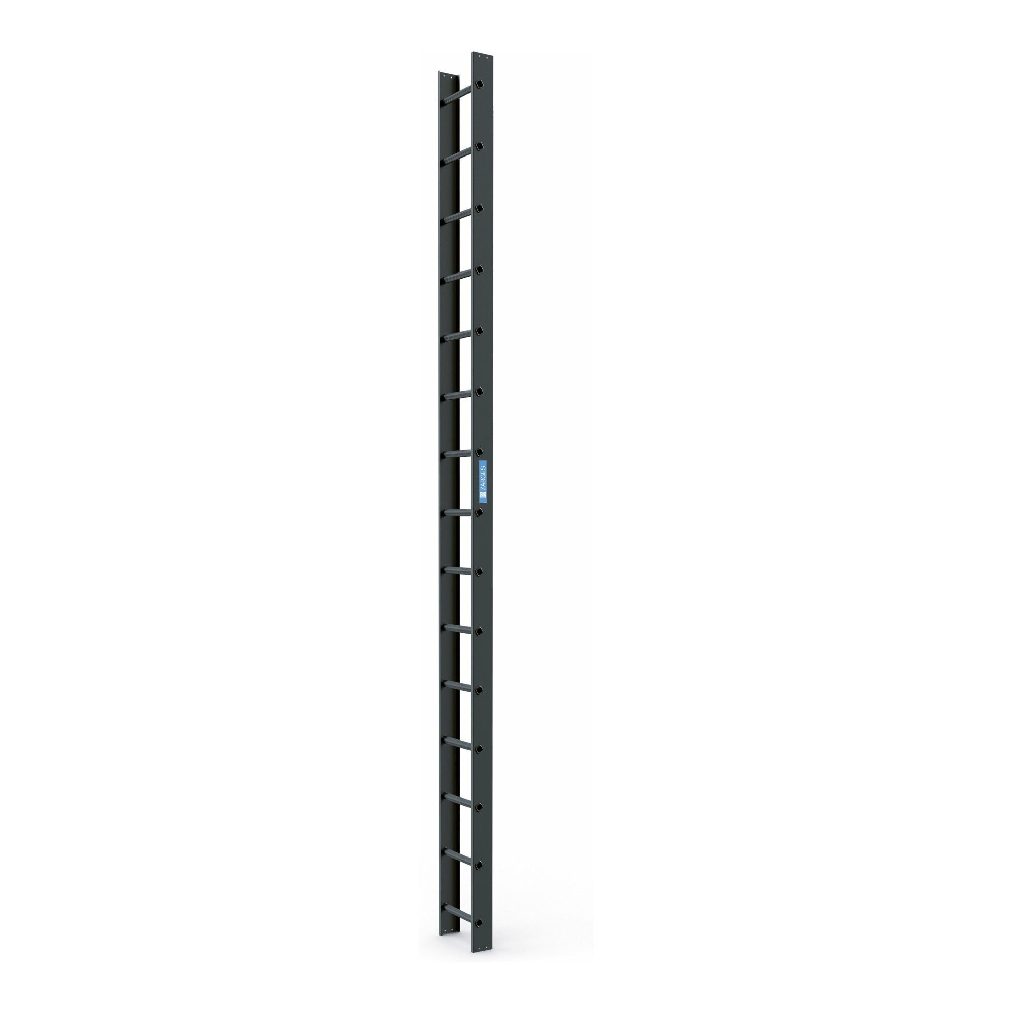 Zarges Dachleiter ZARGES Dachleiter 4.2 m Anthrazitgrau 15 Sprossen