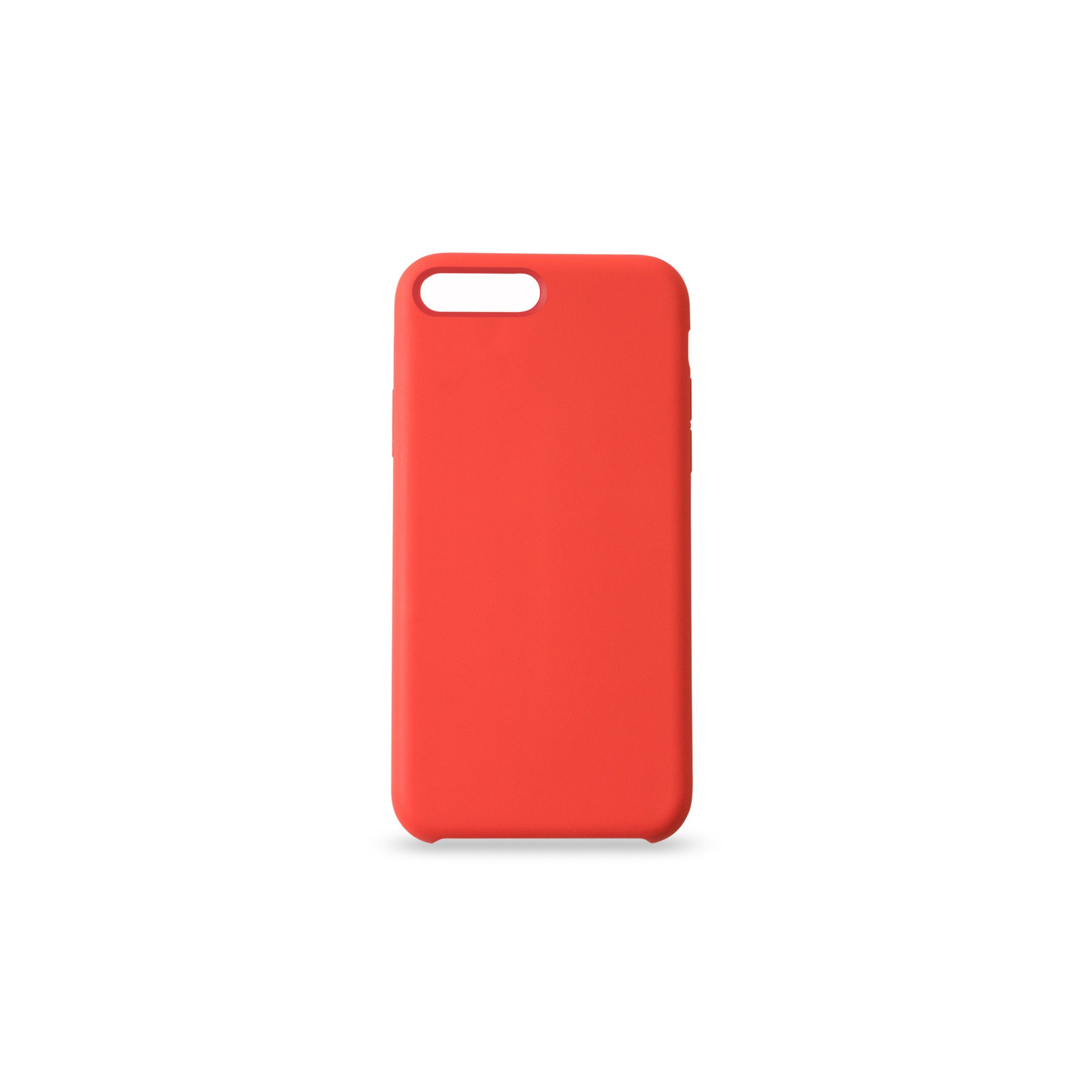 KMP Creative Lifesytle Product Handyhülle Silikon Schutzhülle für iPhone 8 Plus Red 5,5 Zoll