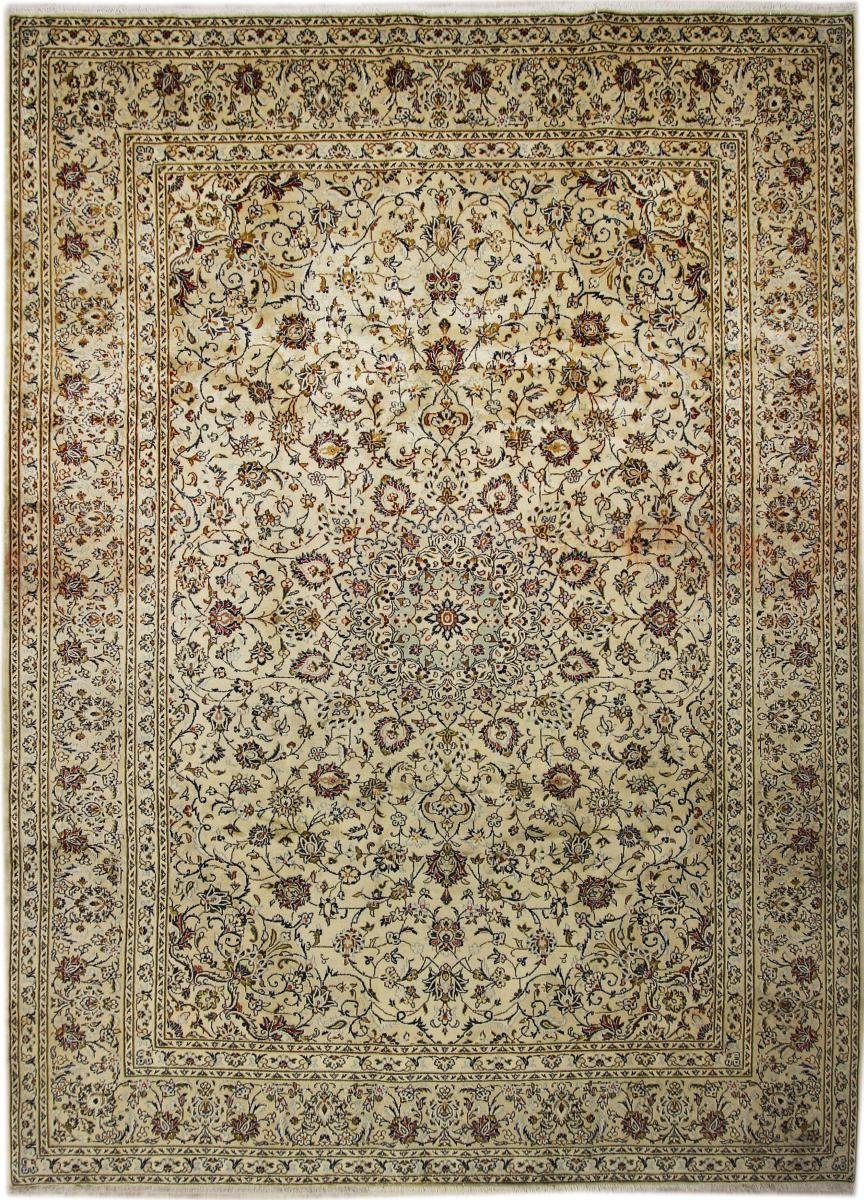Orientteppich Keshan 255x351 Handgeknüpfter Orientteppich / Perserteppich, Nain Trading, rechteckig, Höhe: 12 mm