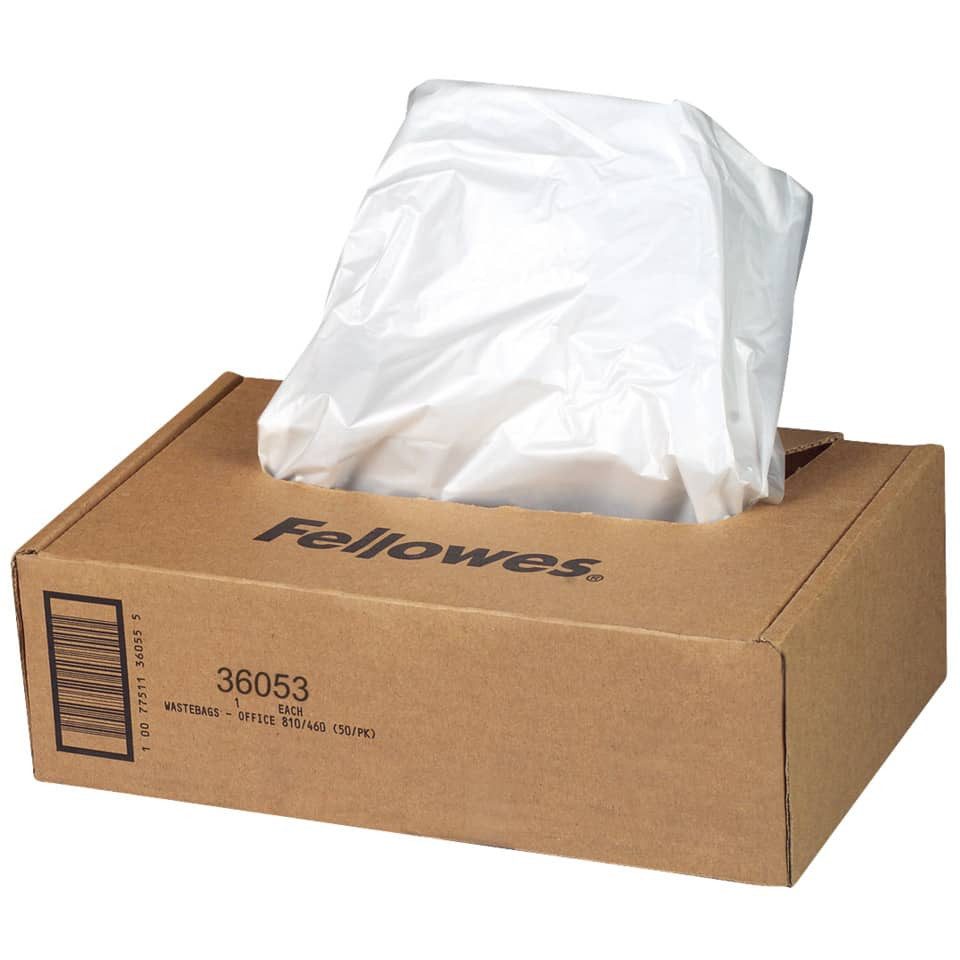 FELLOWES Aktenvernichter-Auffangbeutel Fellowes® 36053 Aktenvernichter Abfallsack - 30 - 35 Liter, 100 Stück