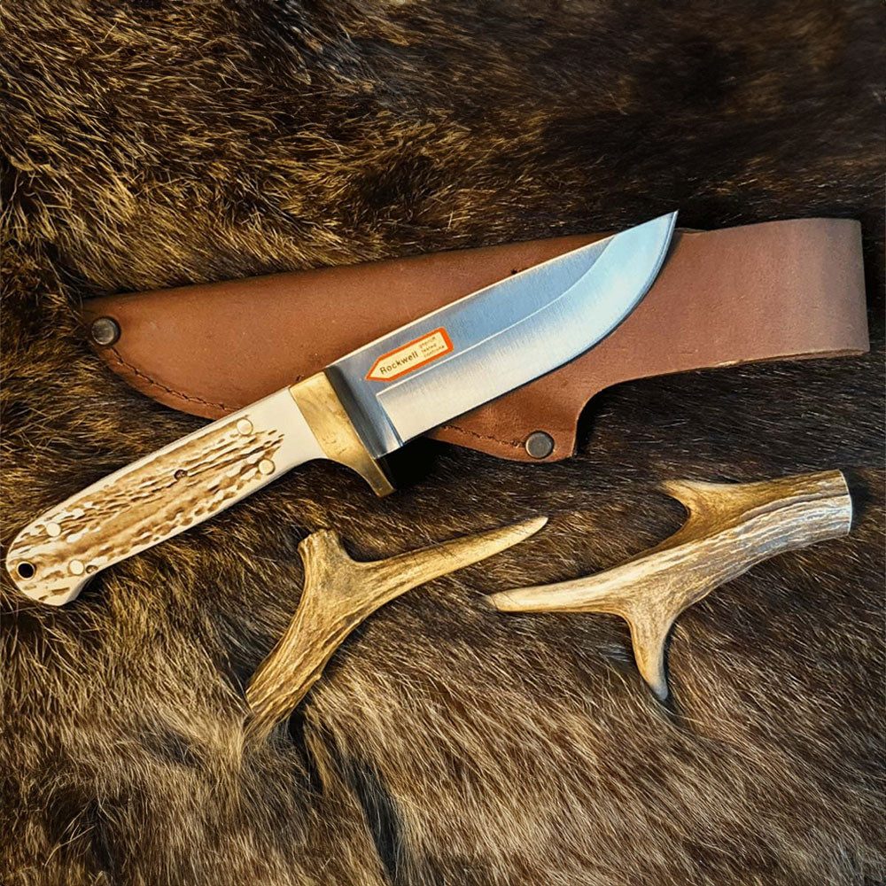 Puma Messer Taschenmesser SGB clearcut, commando stag Fahrtenmesser 6810030CS