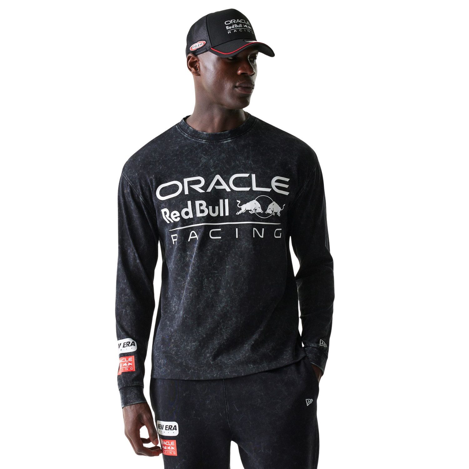 Red Bull Racing Langarmshirt Red Bull Racing Langarmshirt New Era - schwarz