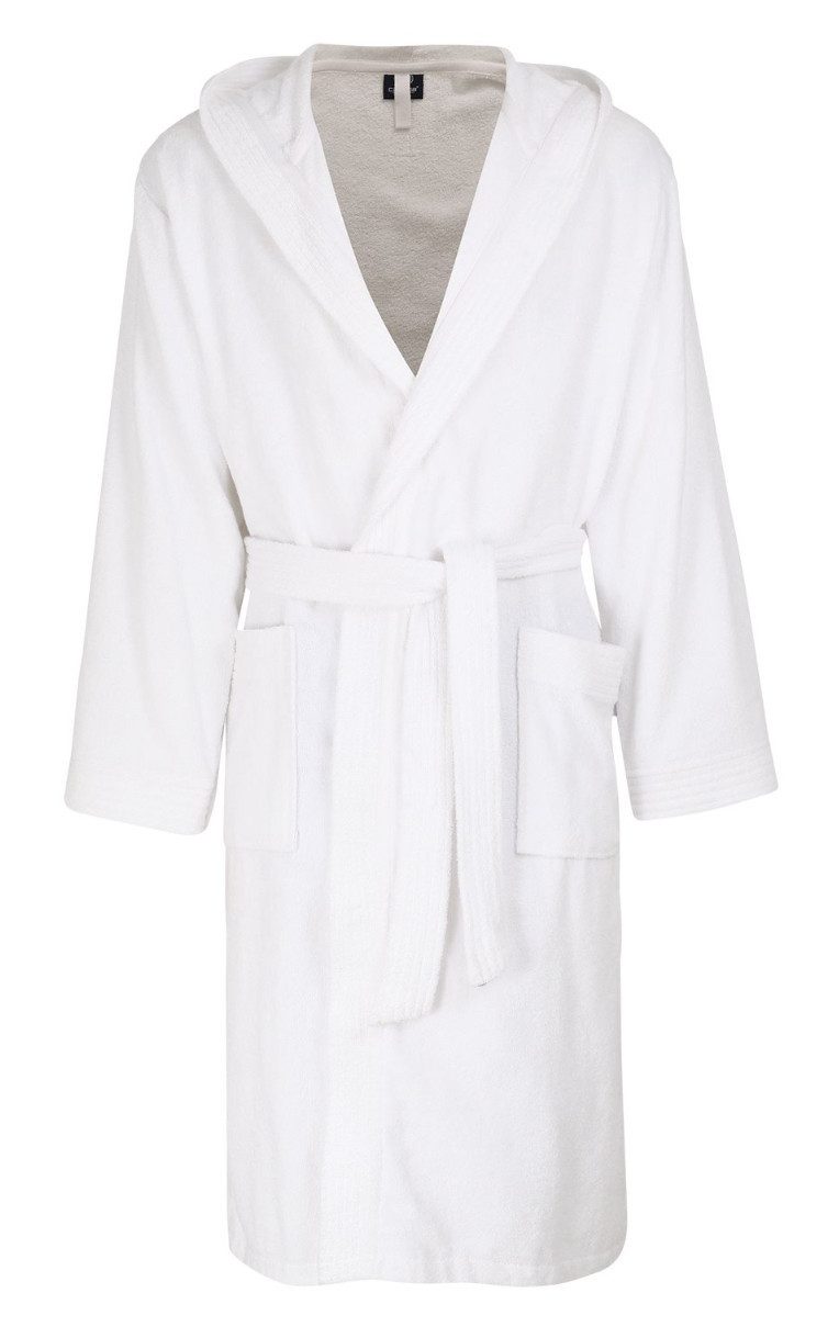 CECEBA Bademantel Bademantel weiß-hell-uni günstig online kaufen